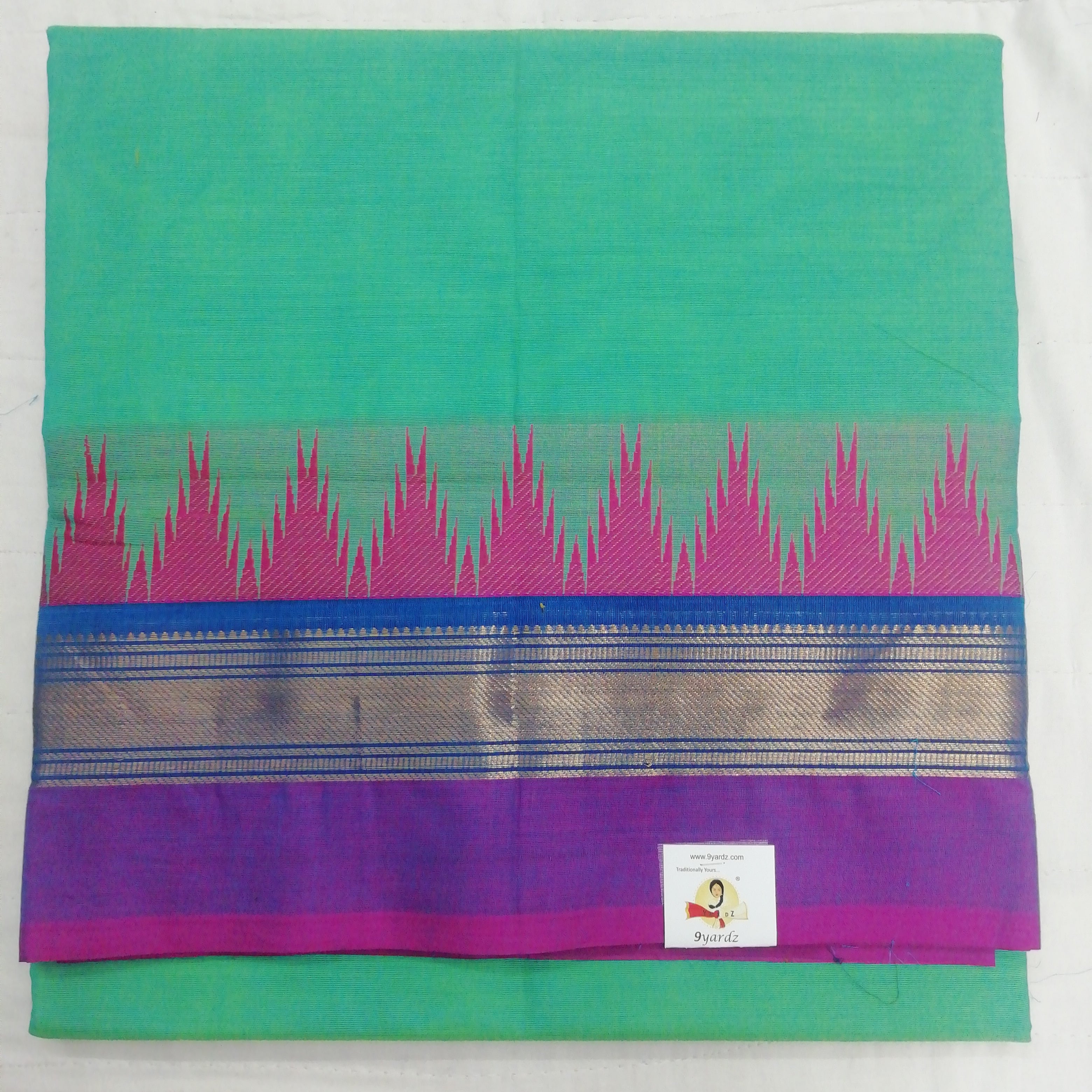 Chettinadu / Karaikudi cotton 10 yards madisar