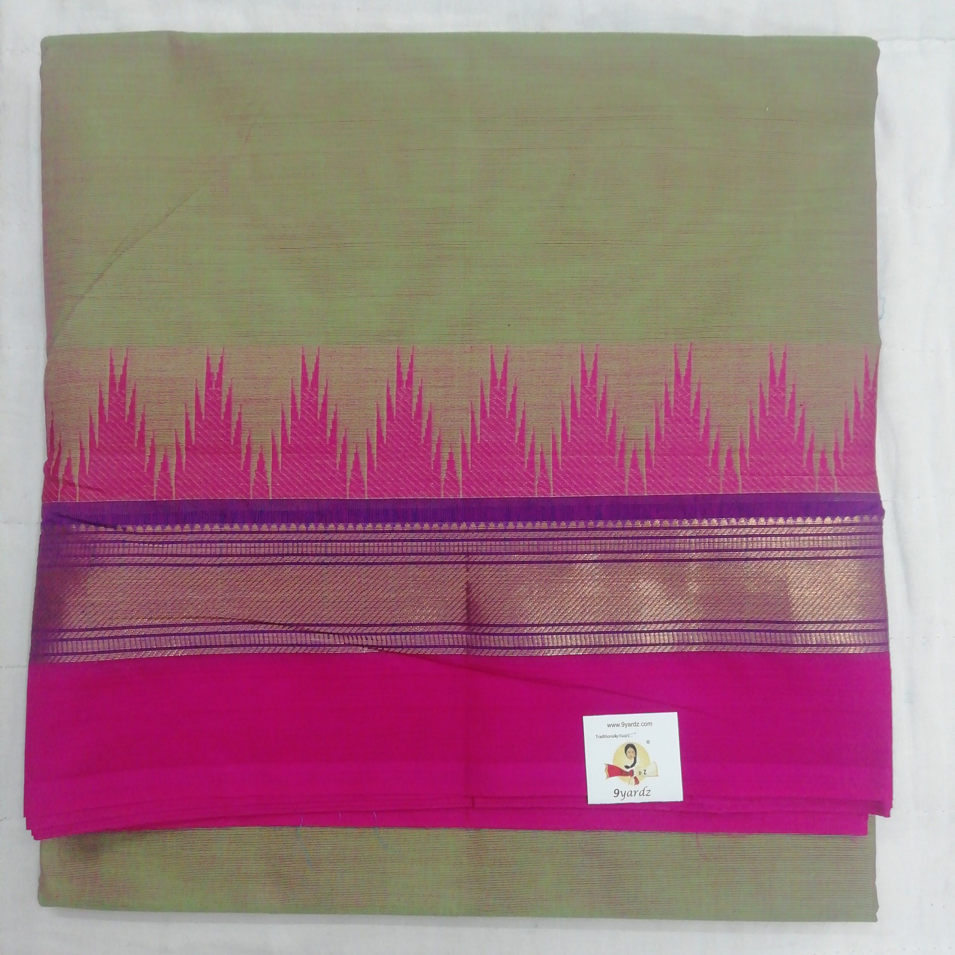 Chettinadu / Karaikudi cotton 10 yards madisar