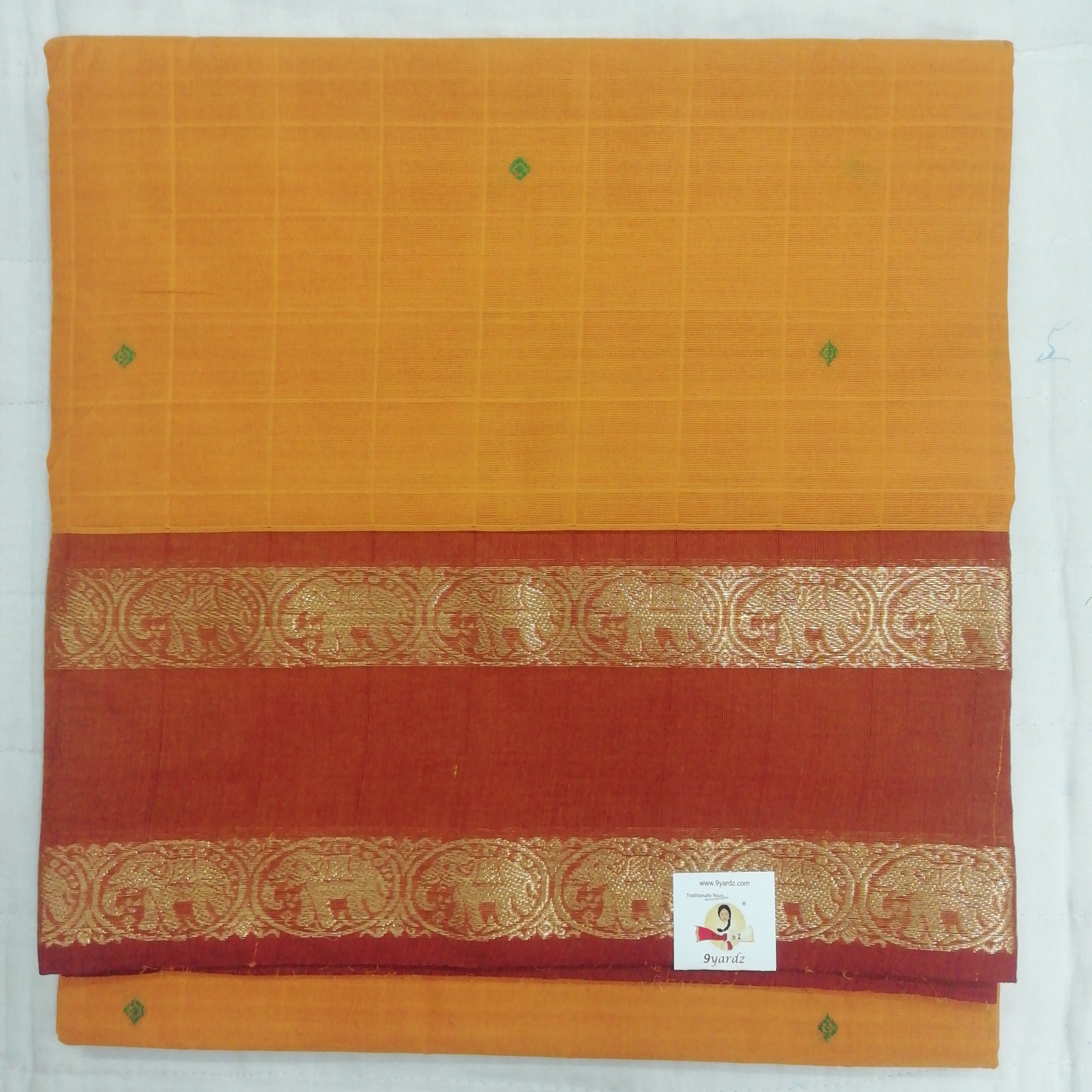 Chettinadu / Karaikudi cotton 10 yards madisar