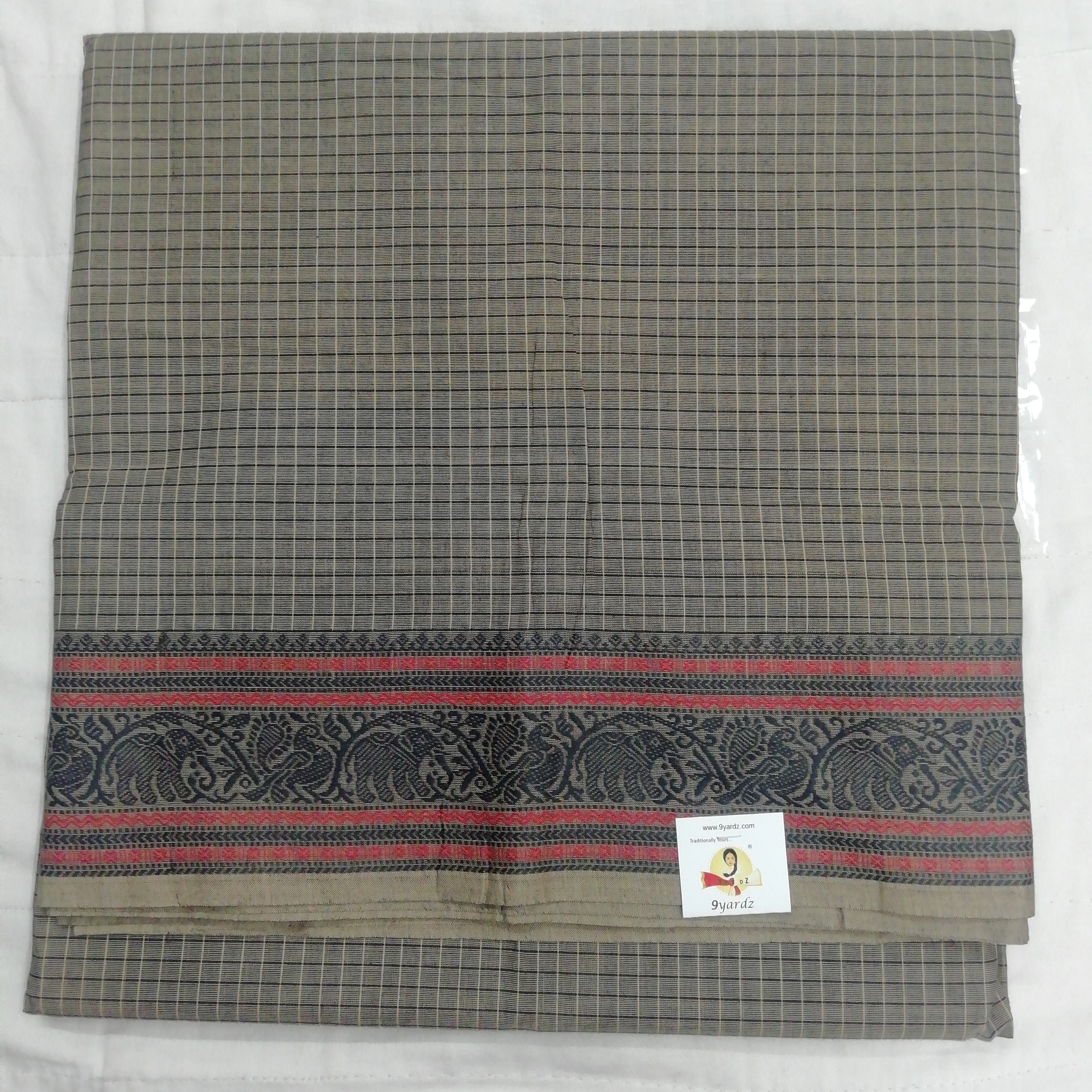 Chettinadu / Karaikudi cotton 10 yards madisar