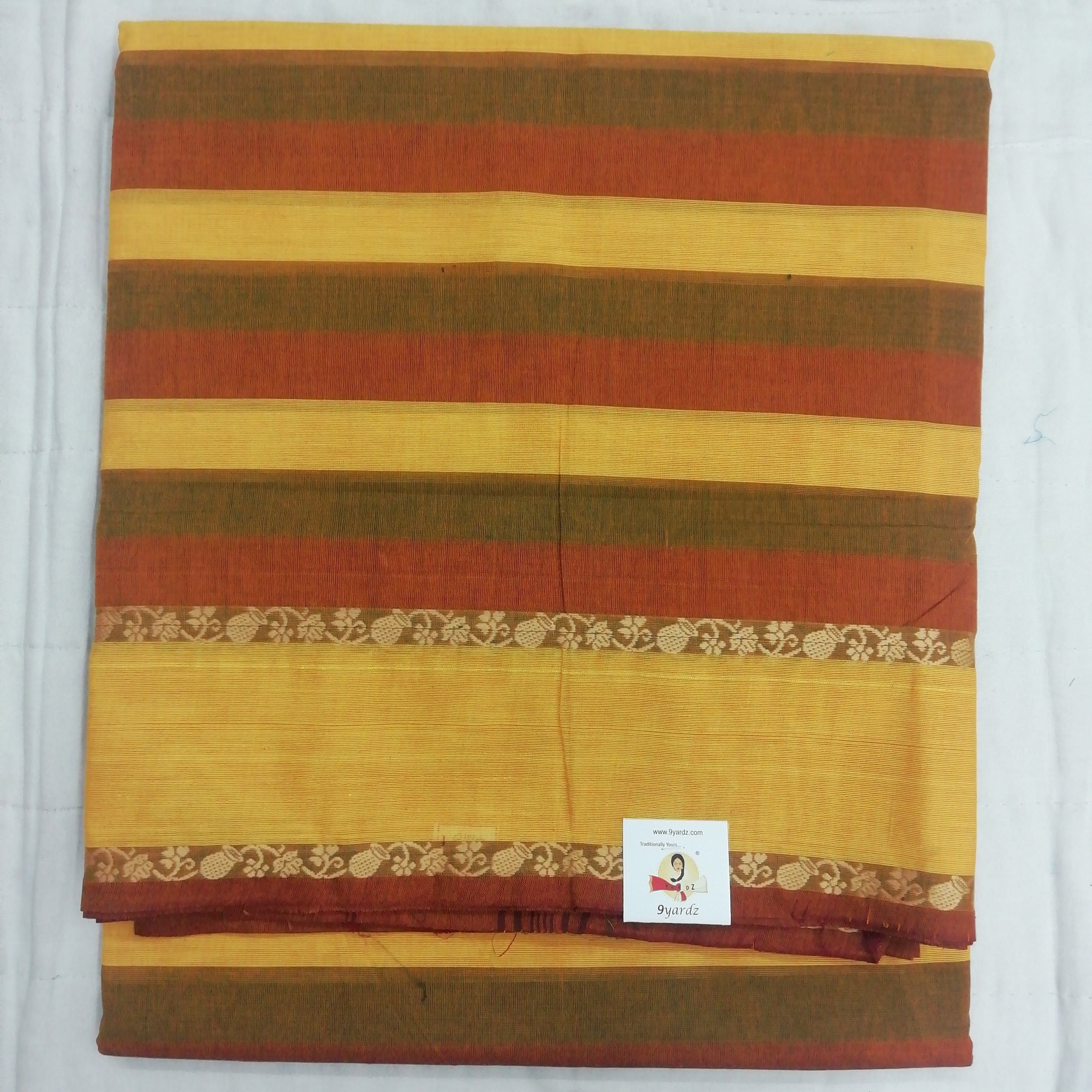 Chettinadu / Karaikudi cotton 9.5 yards madisar