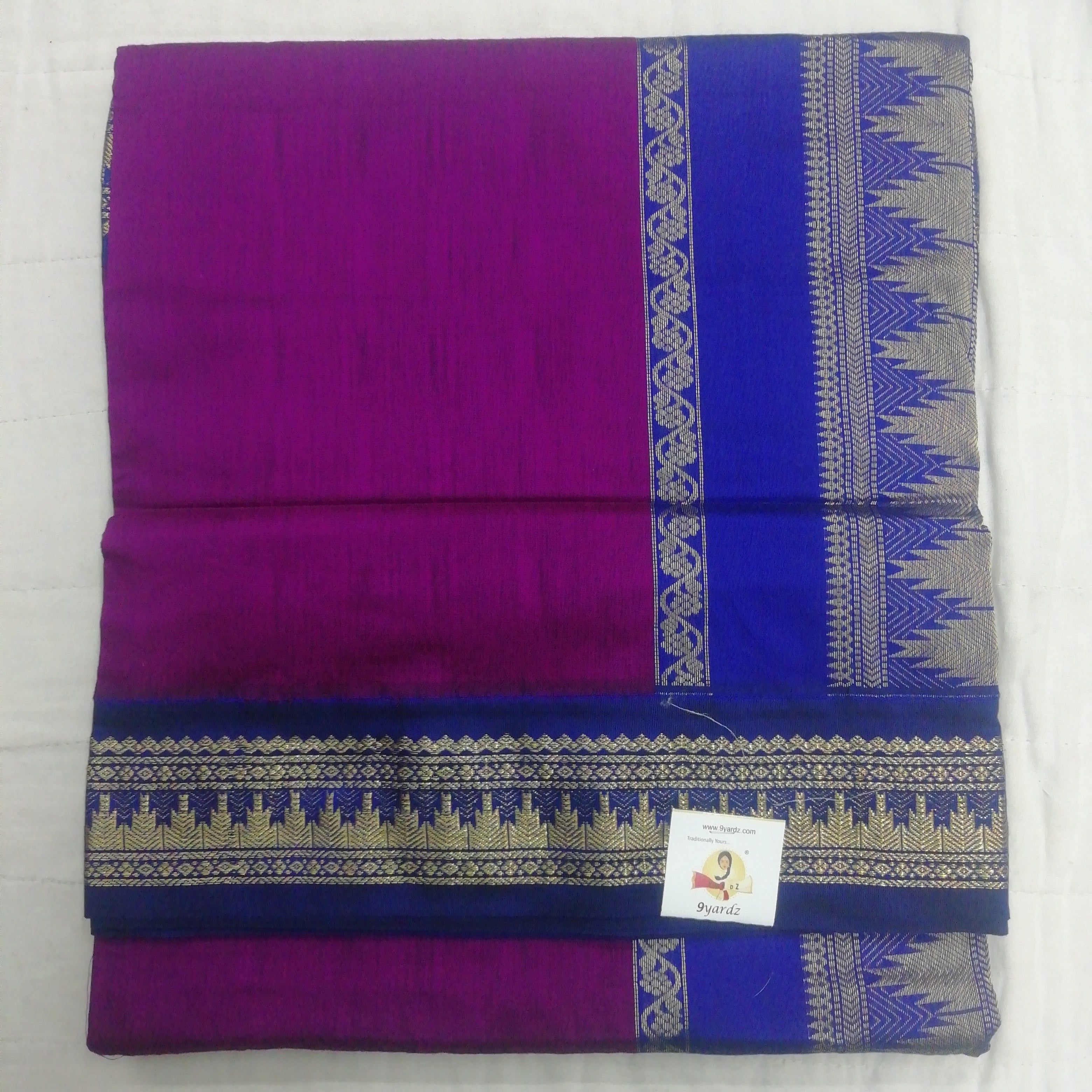 Kalyani Cotton 8.8 metres/ 9.5 yards madisar