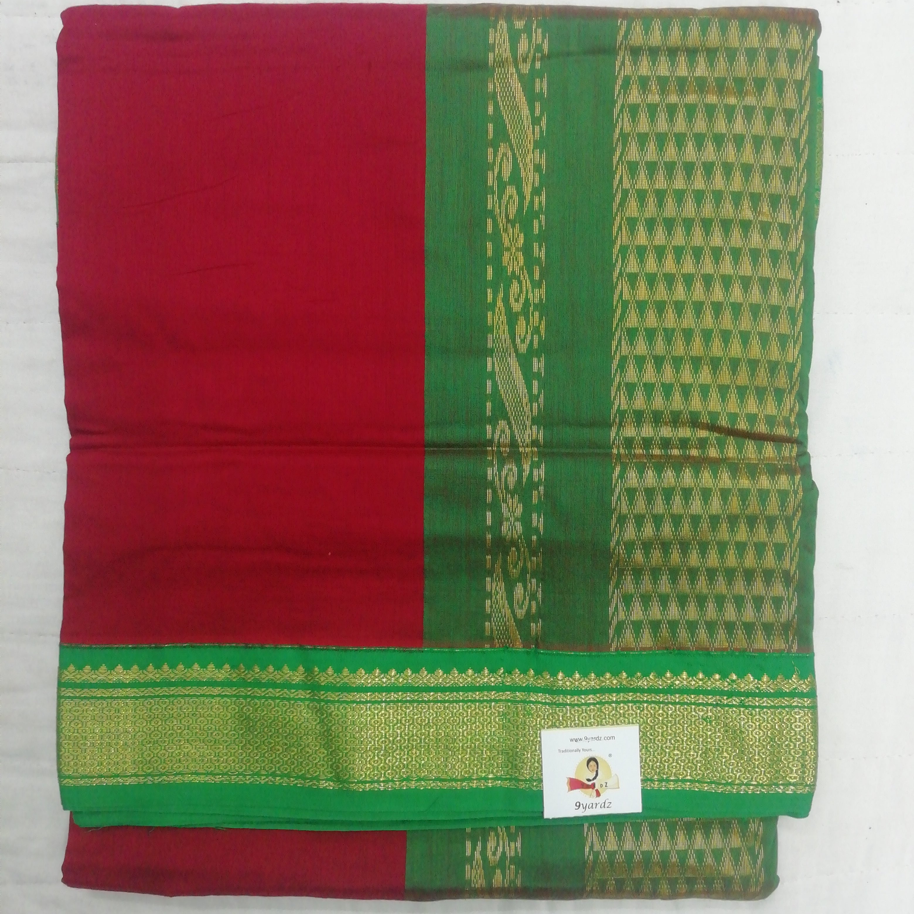 Kalyani Cotton 8.8 metres/ 9.5 yards madisar