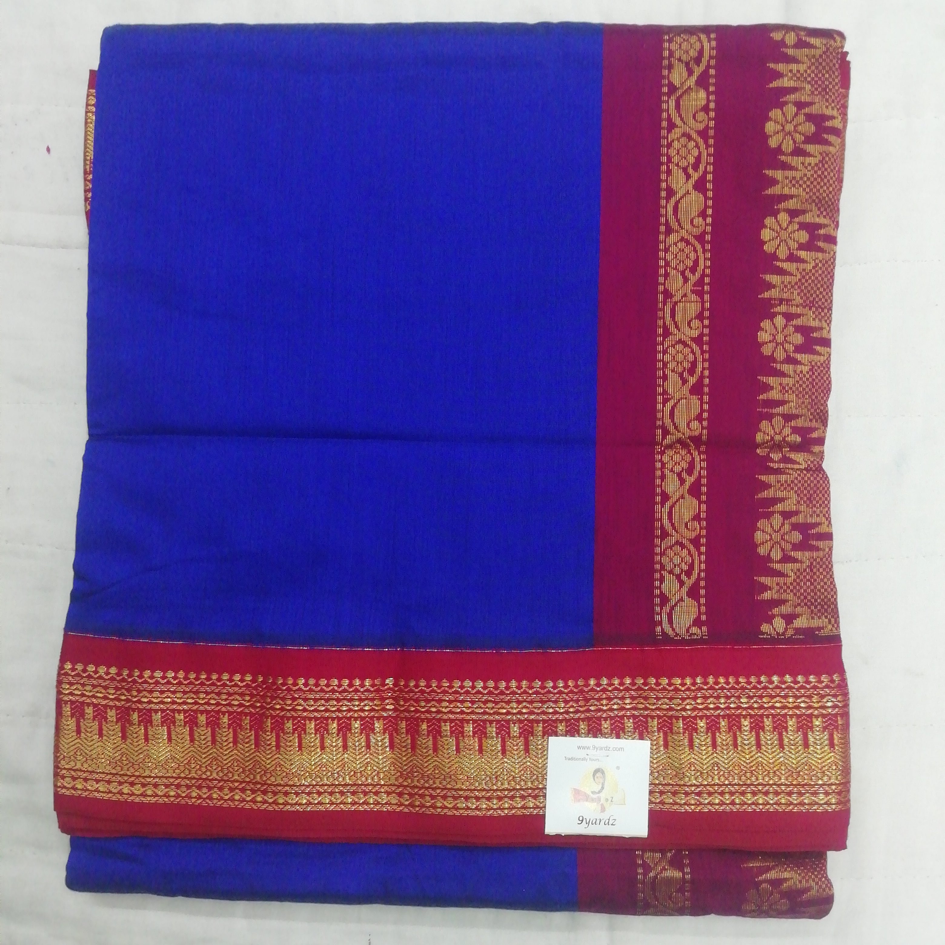 Kalyani Cotton 8.8 metres/ 9.5 yards madisar