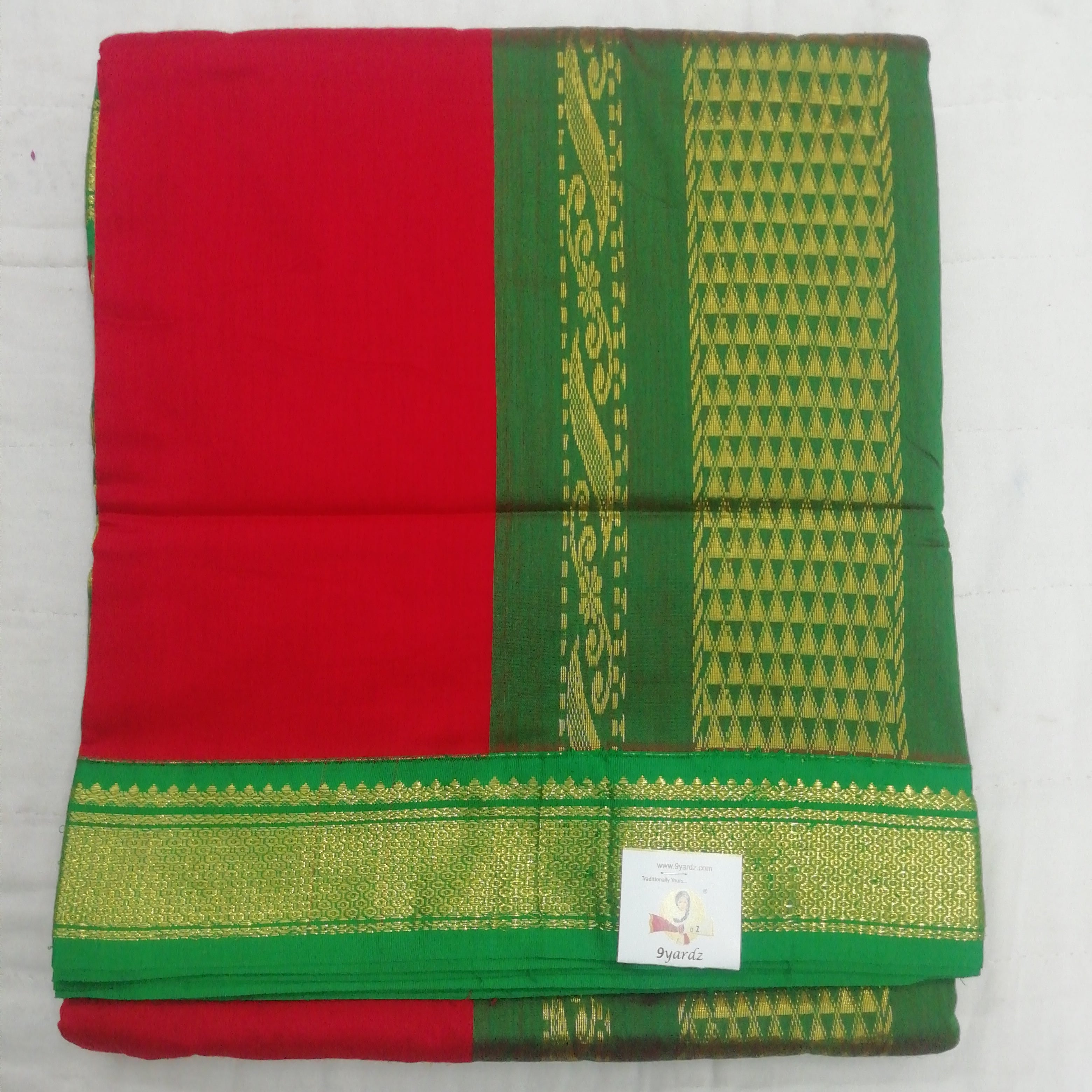 Kalyani Cotton 8.8 metres/ 9.5 yards madisar