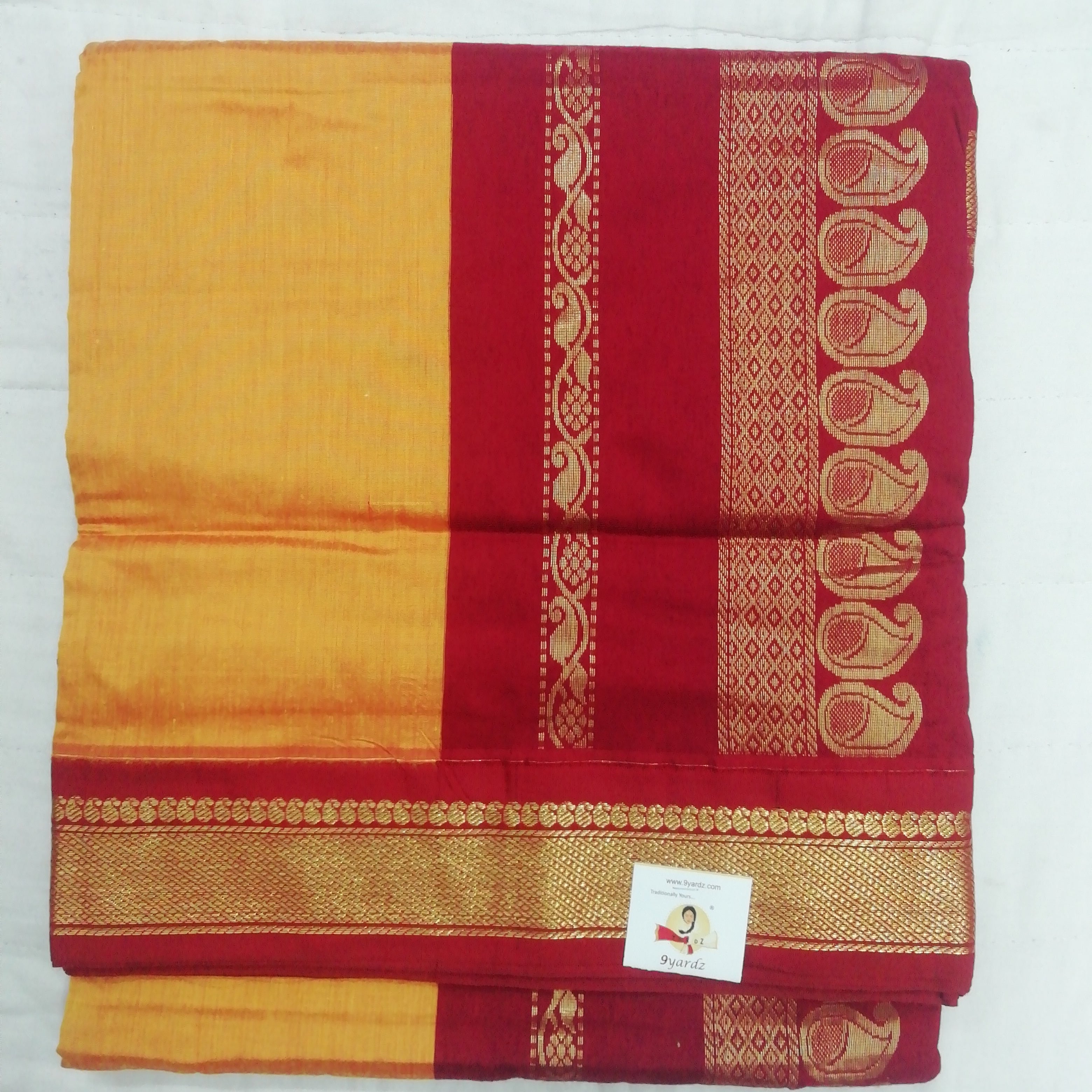 Kalyani Cotton 8.8 metres/ 9.5 yards madisar