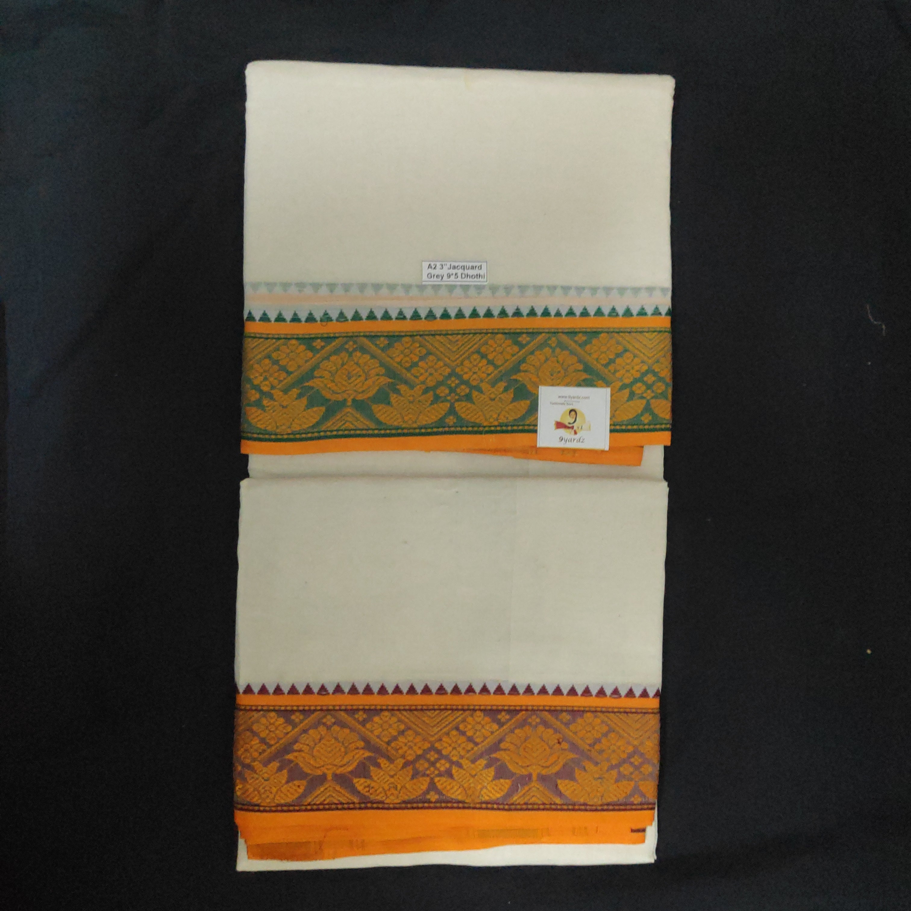 Nagari Cotton Dhothi 9*5