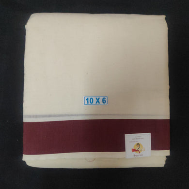 Cotton  Dhothi 10*6 Unbleached