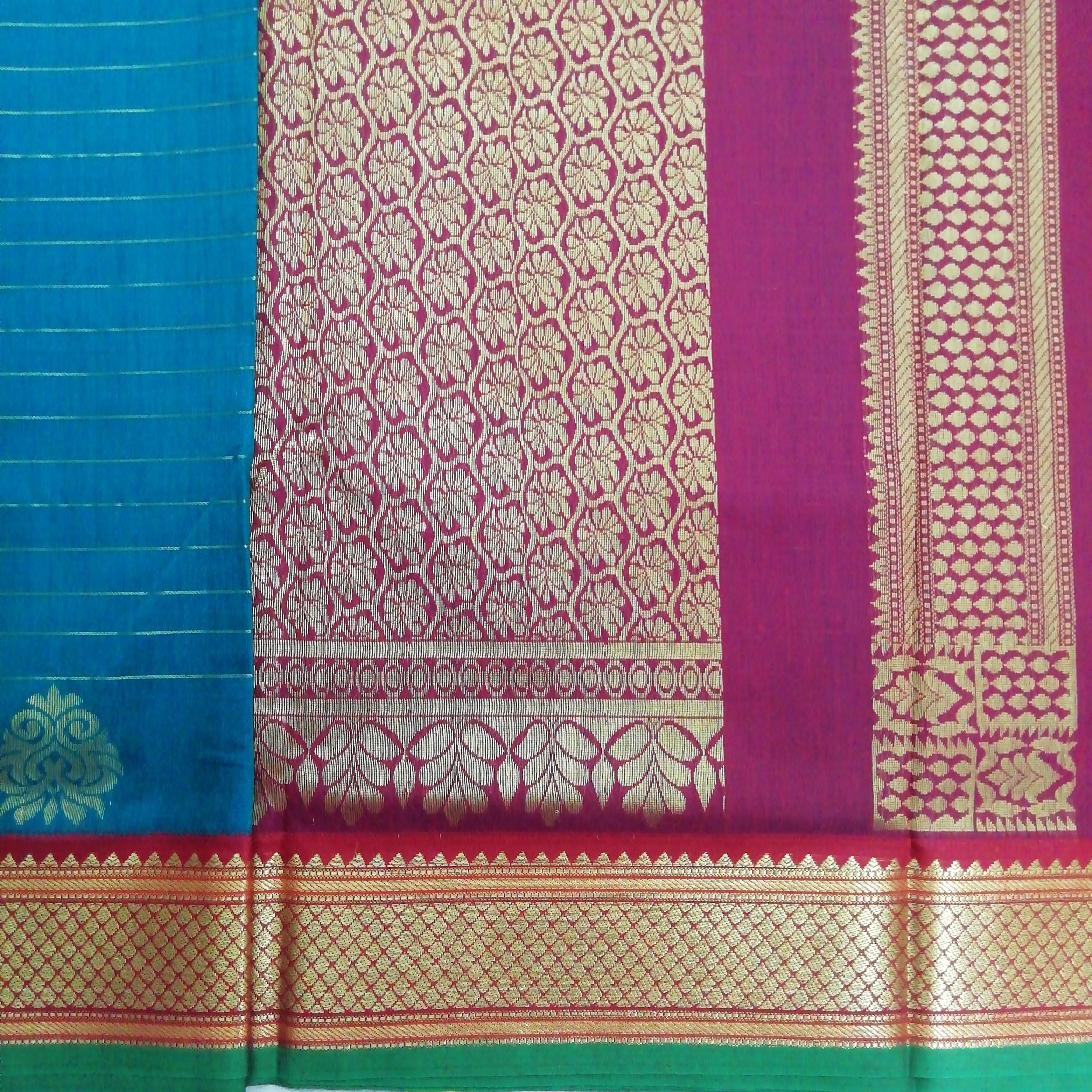 Akshaya cotton 10.25 yards madisar