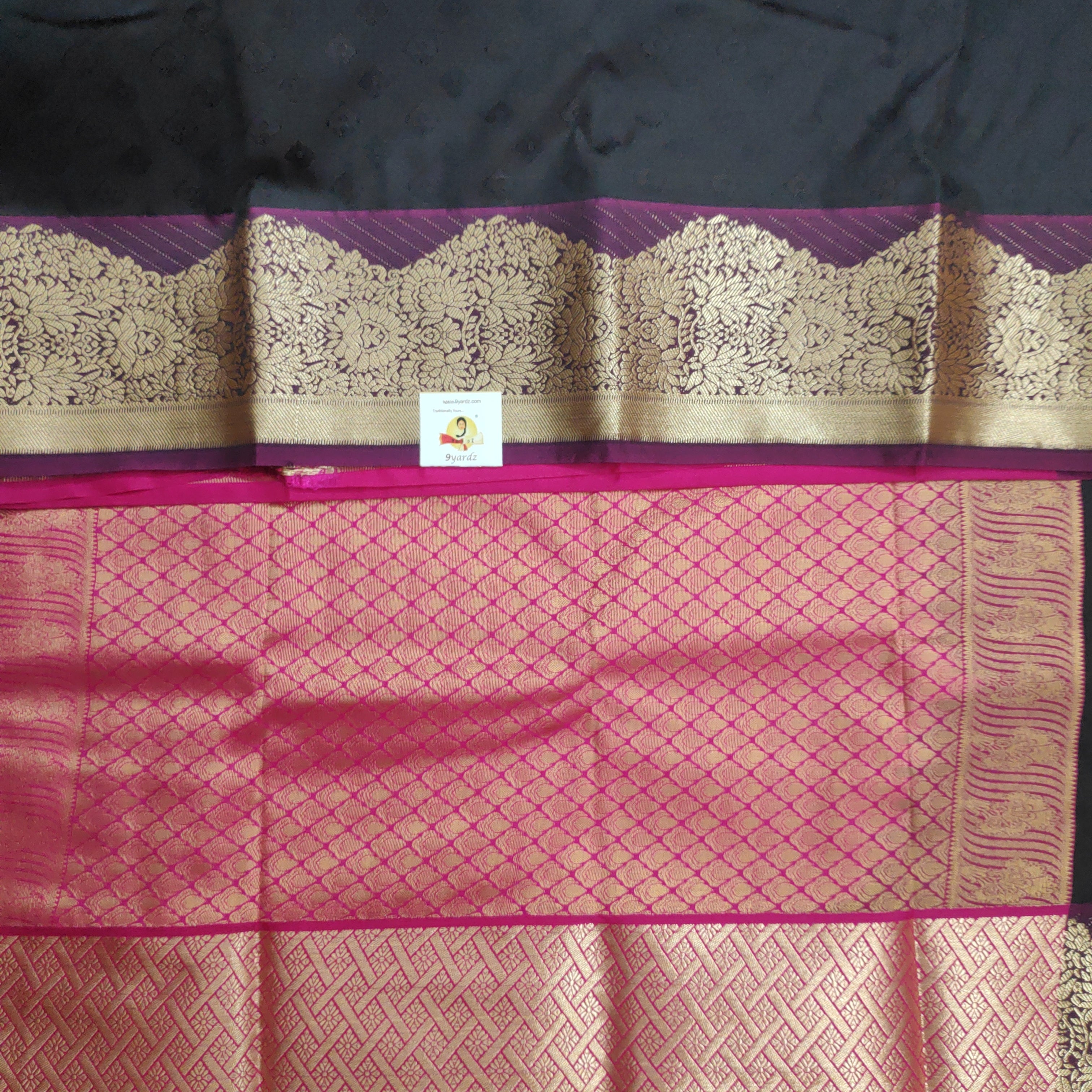 Tana karishma artificial soft silk- 6yardz