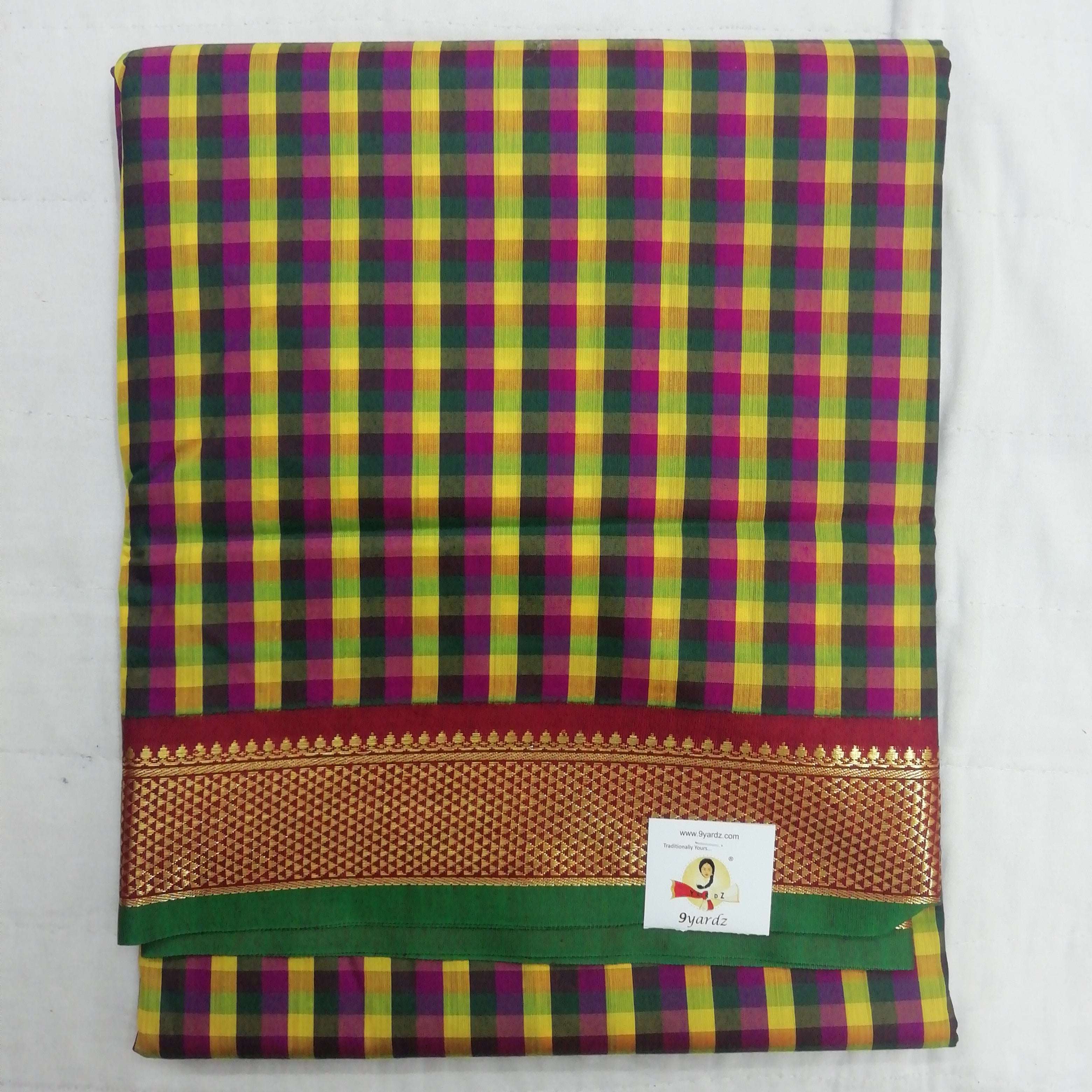Akshaya cotton 10.25 yards madisar