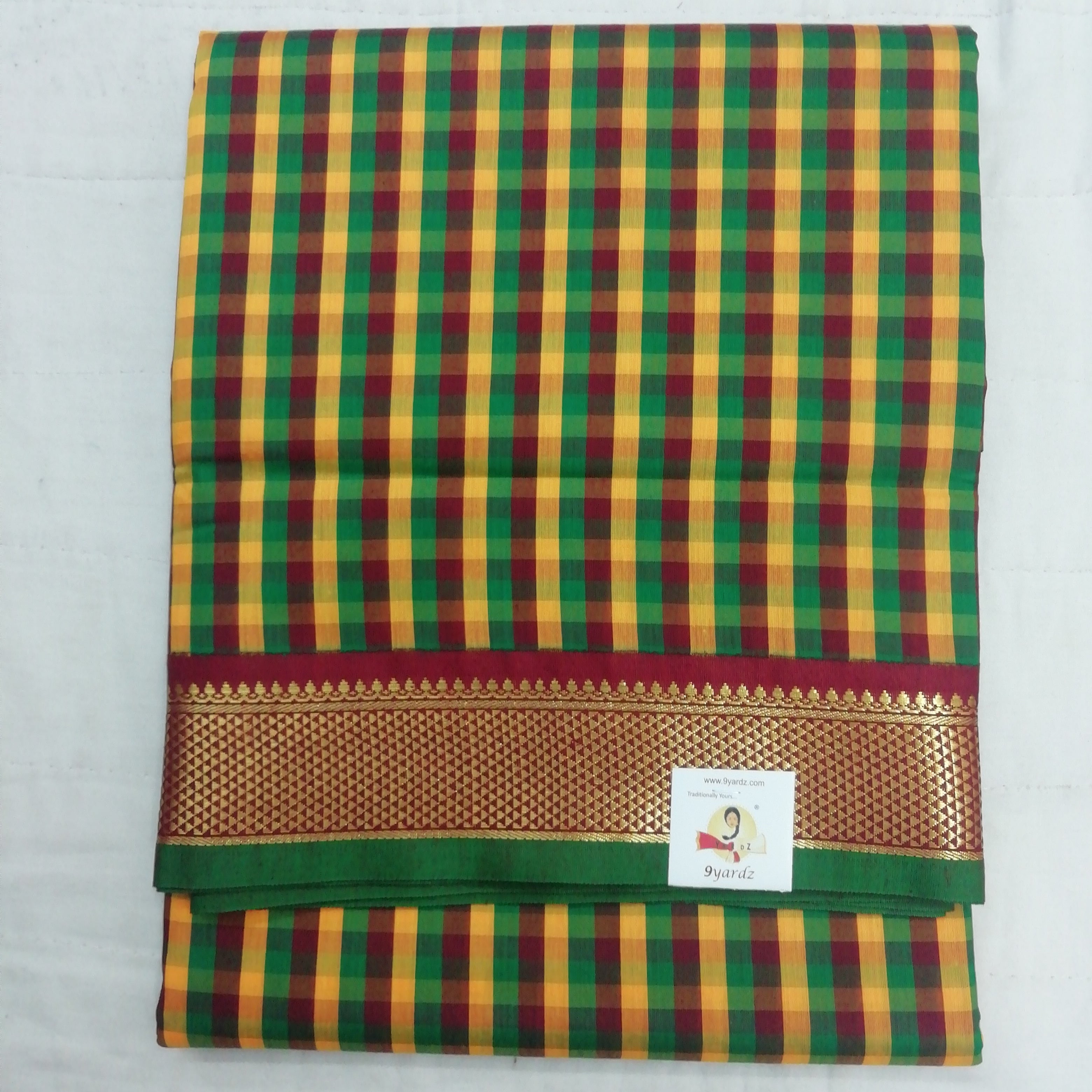 Akshaya cotton 10.25 yards madisar