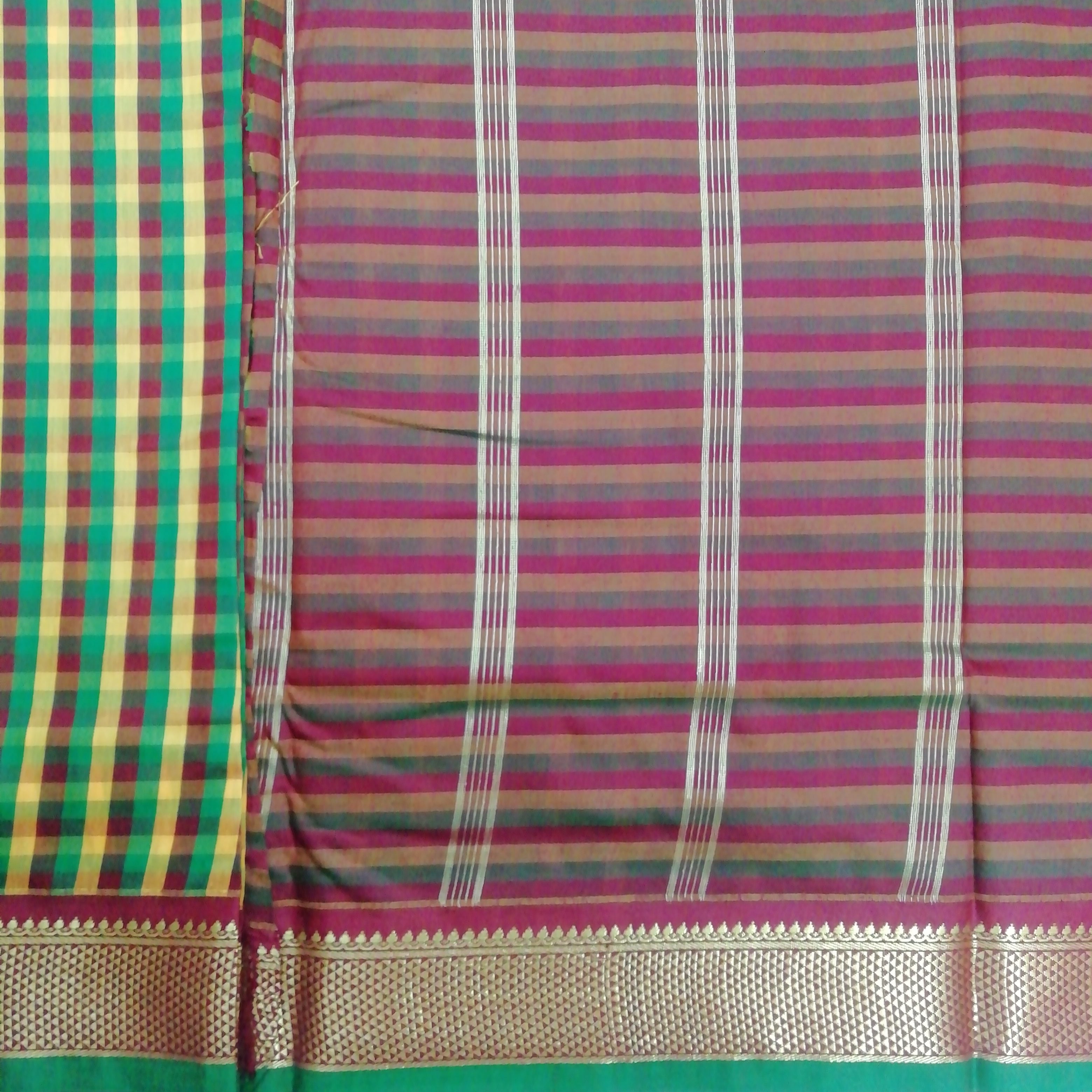 Akshaya cotton 10.25 yards madisar