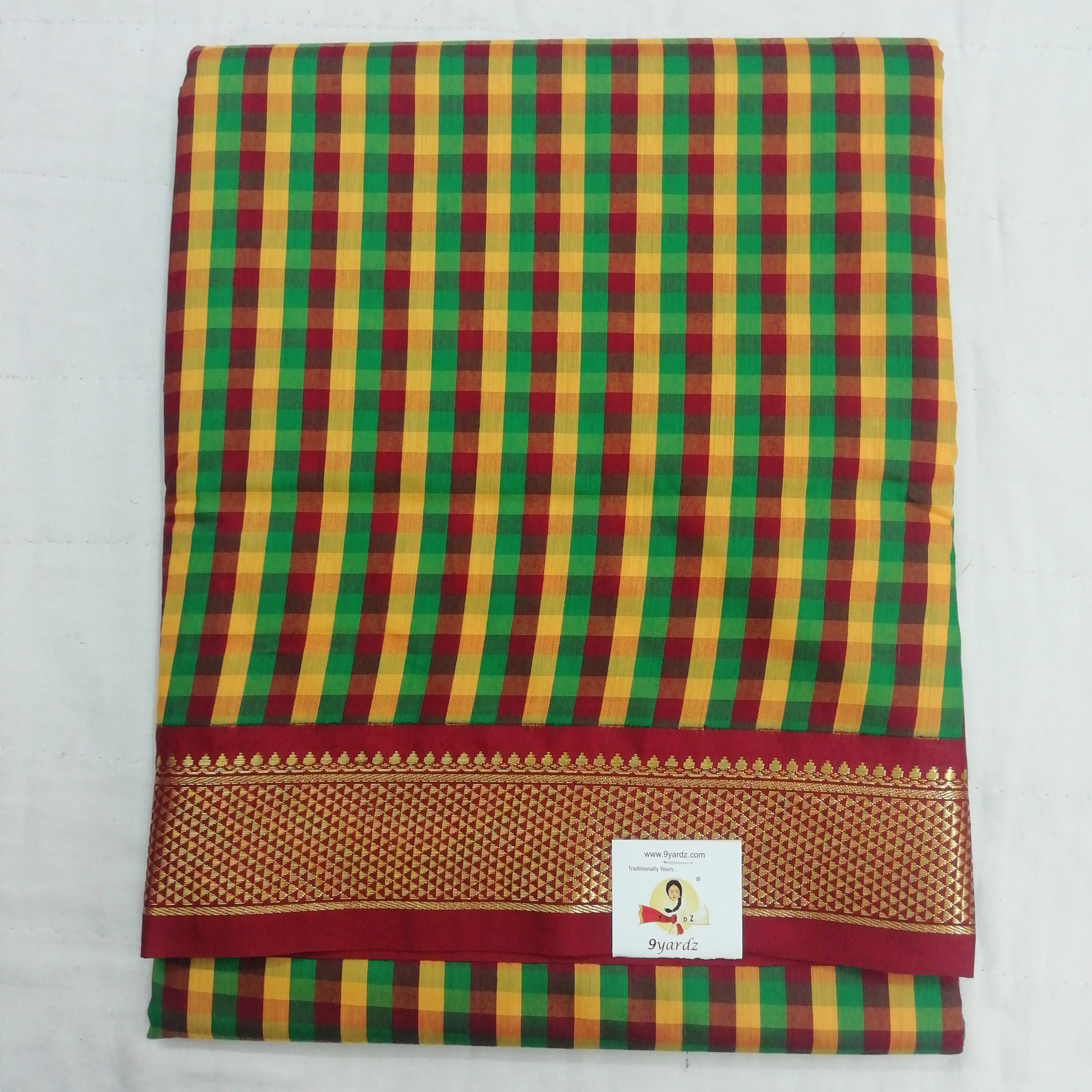 Akshaya cotton 10.25 yards madisar
