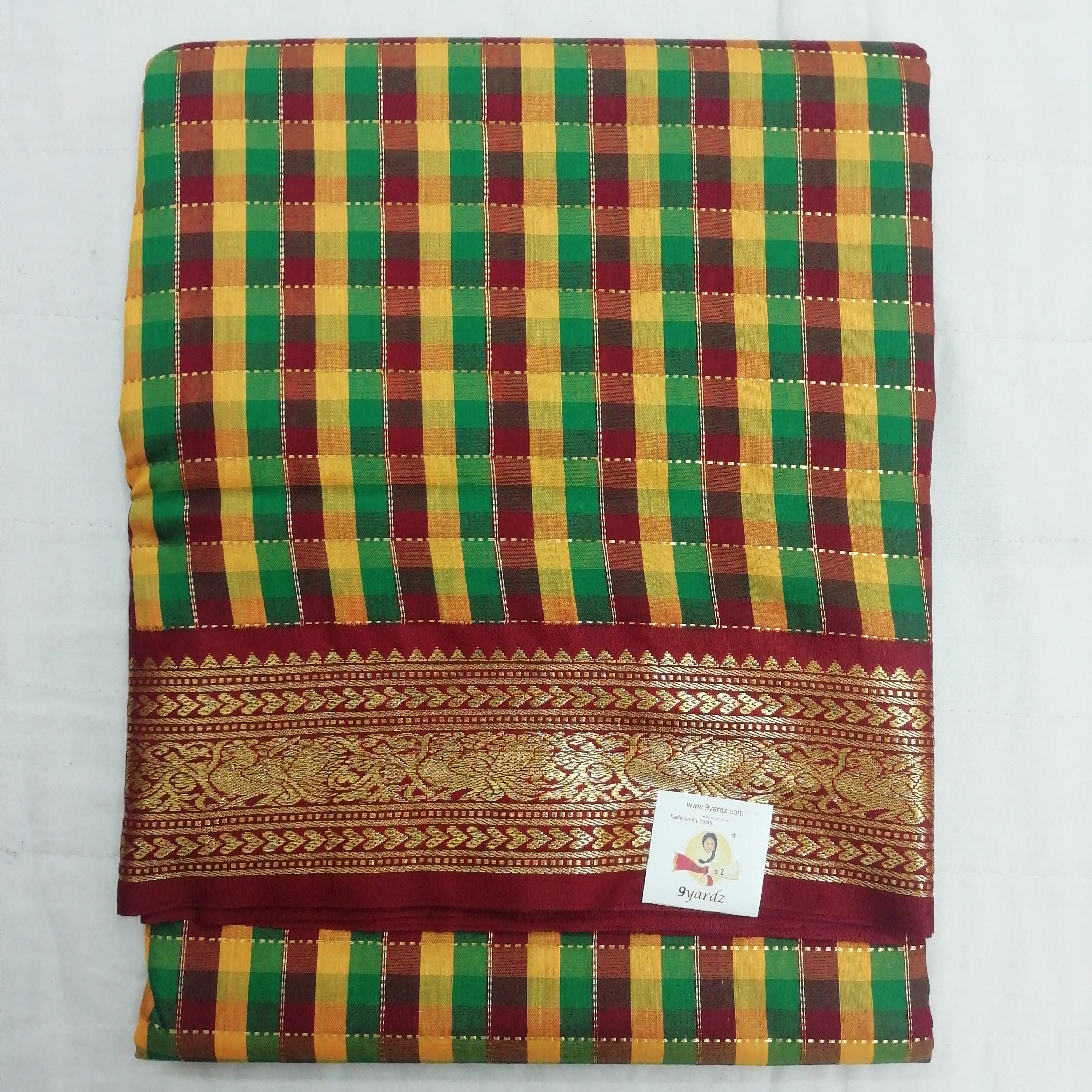Akshaya cotton 10.25 yards madisar