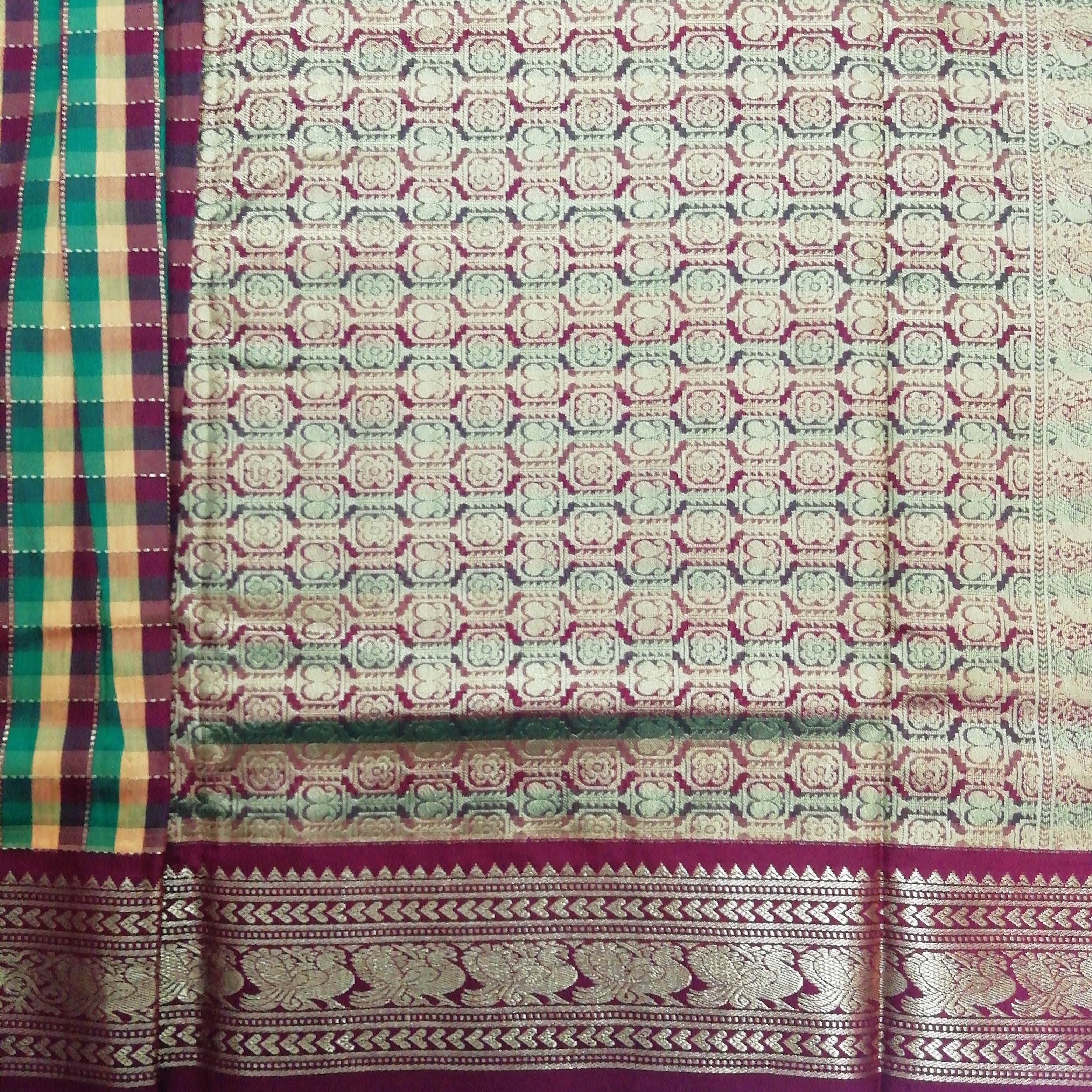 Akshaya cotton 10.25 yards madisar