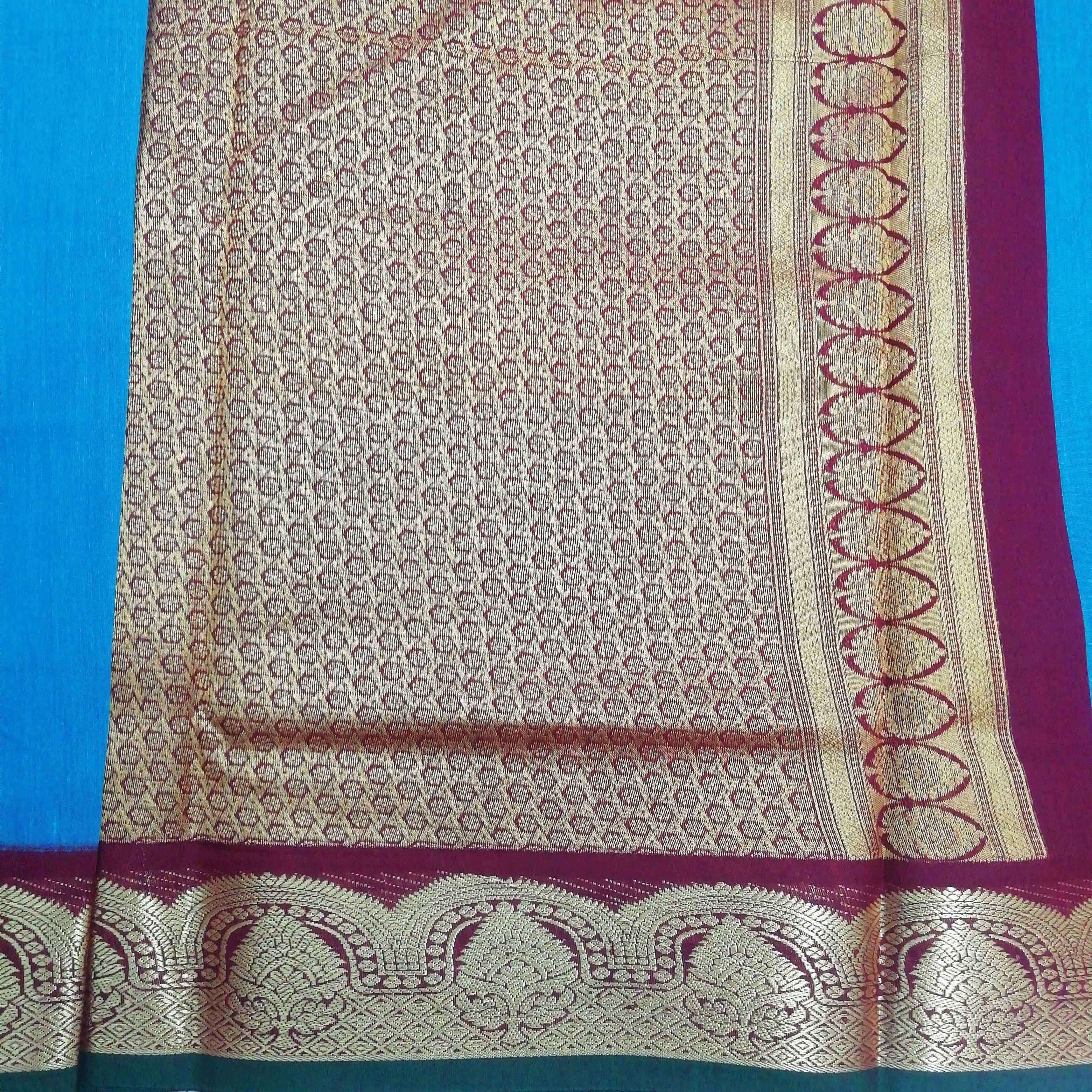 Akshaya cotton 10.25 yards madisar