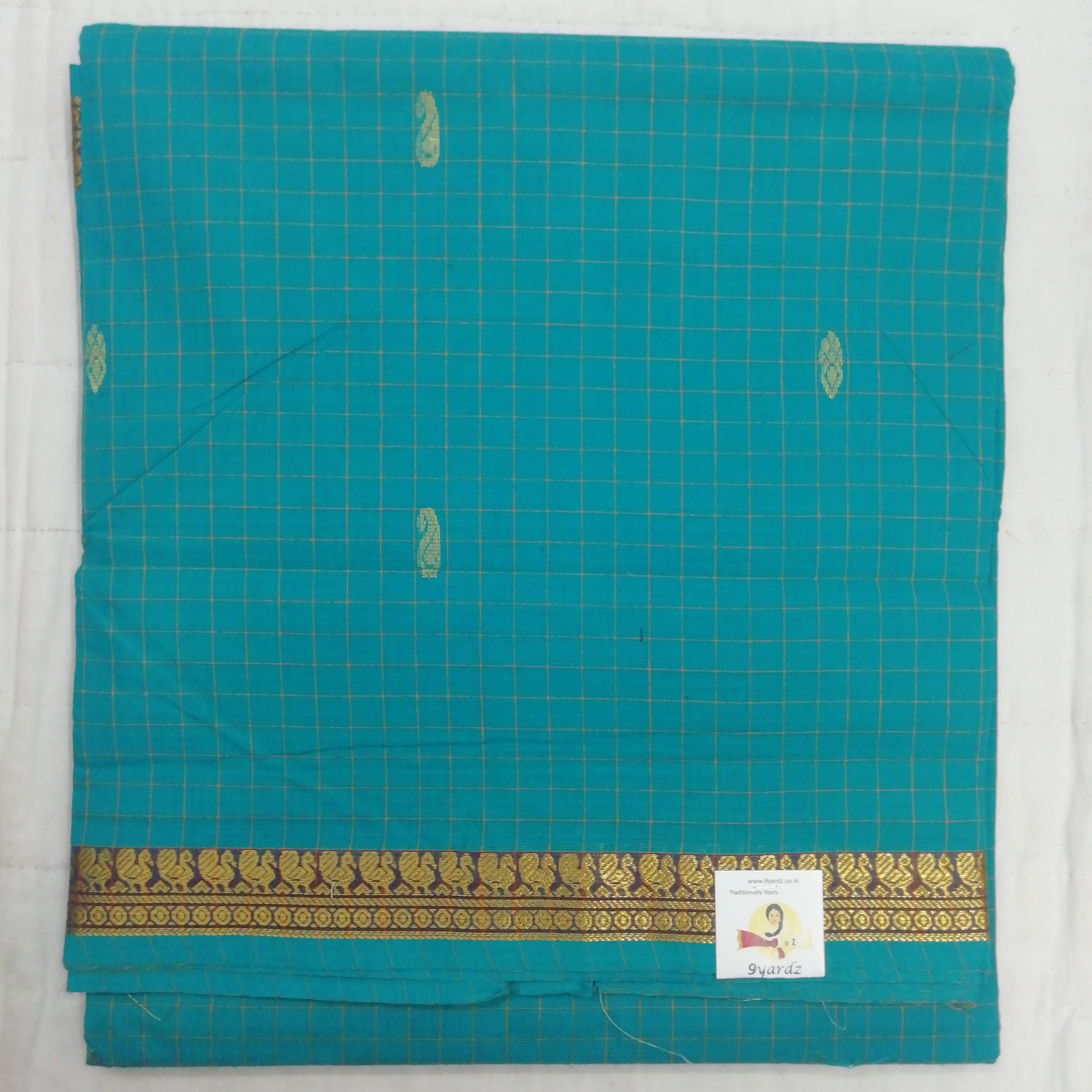 Chettinadu / Karaikudi cotton 9.5 yards madisar