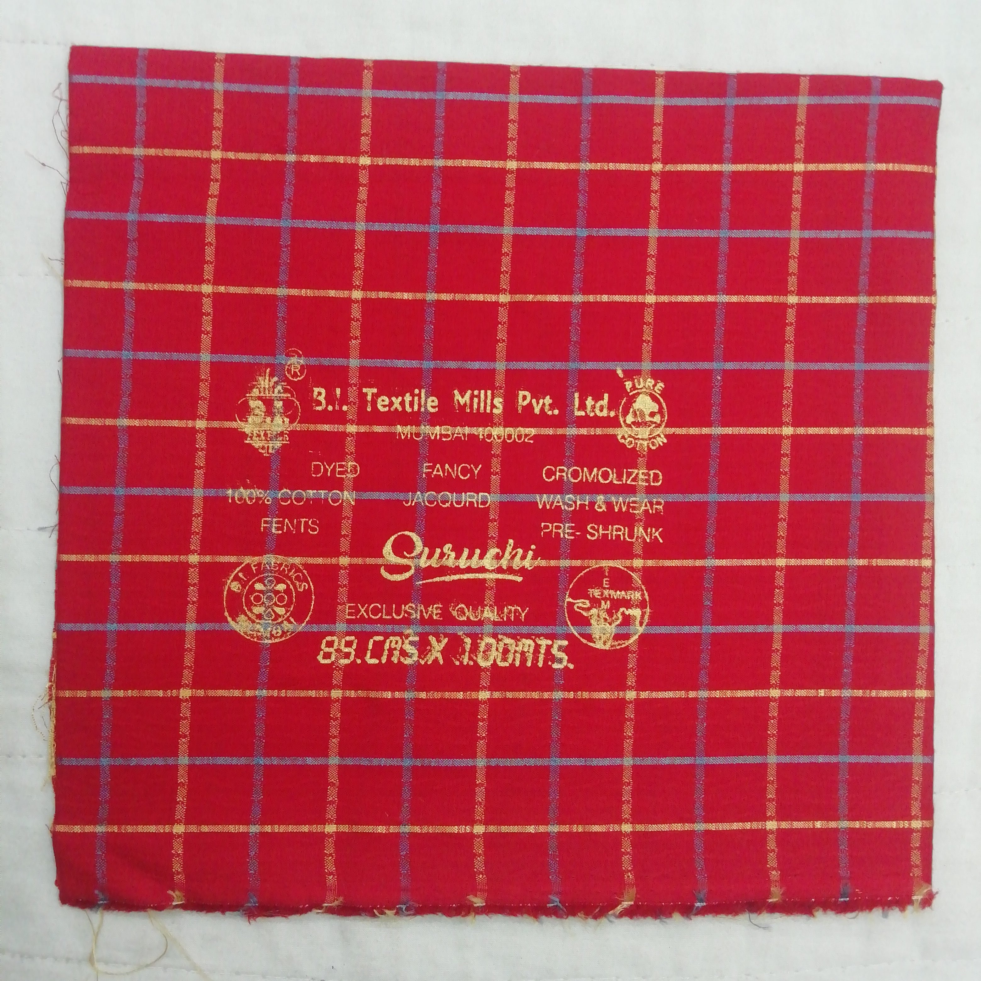 Jacquard Blouse bit 1mtr