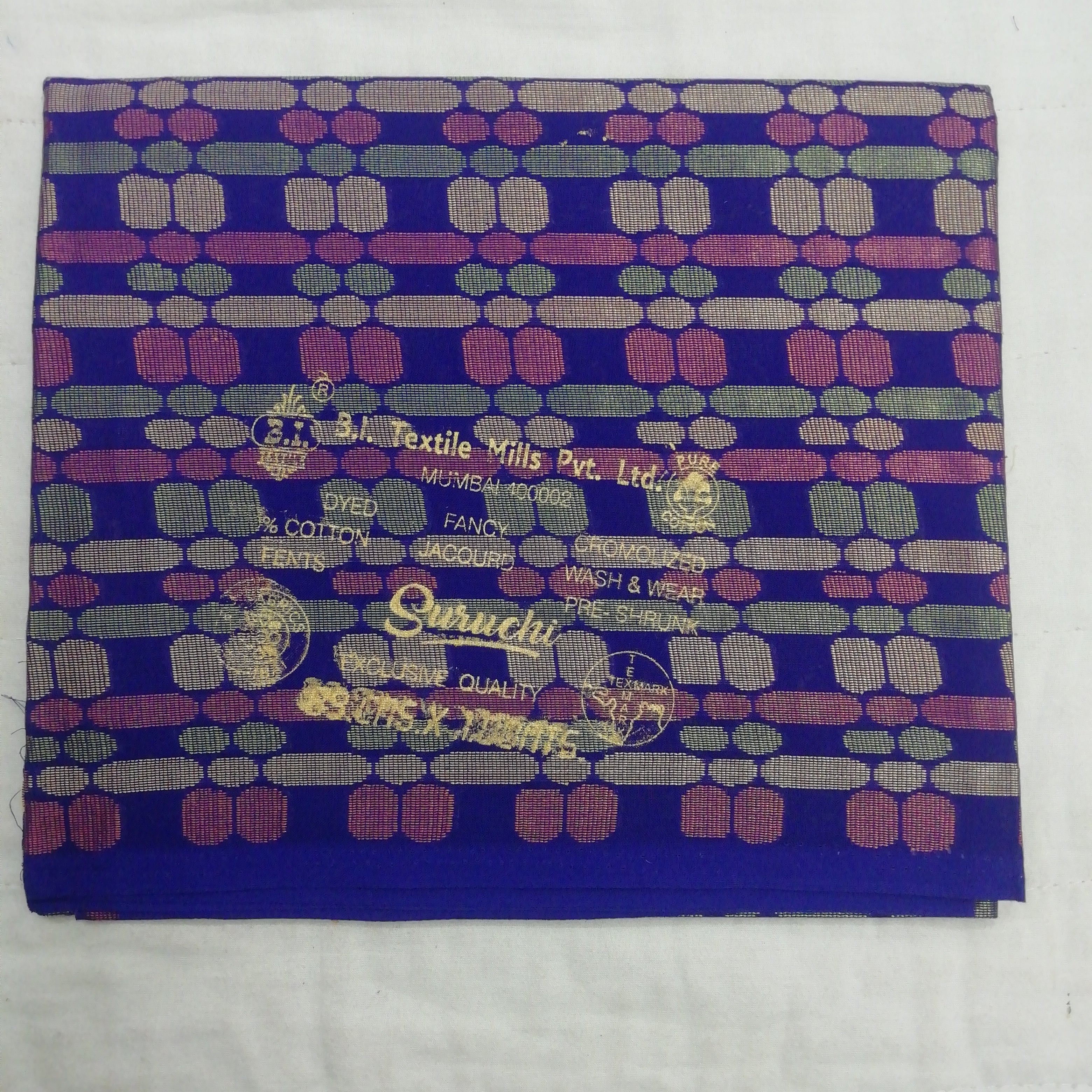 Jacquard Blouse bit 1mtr