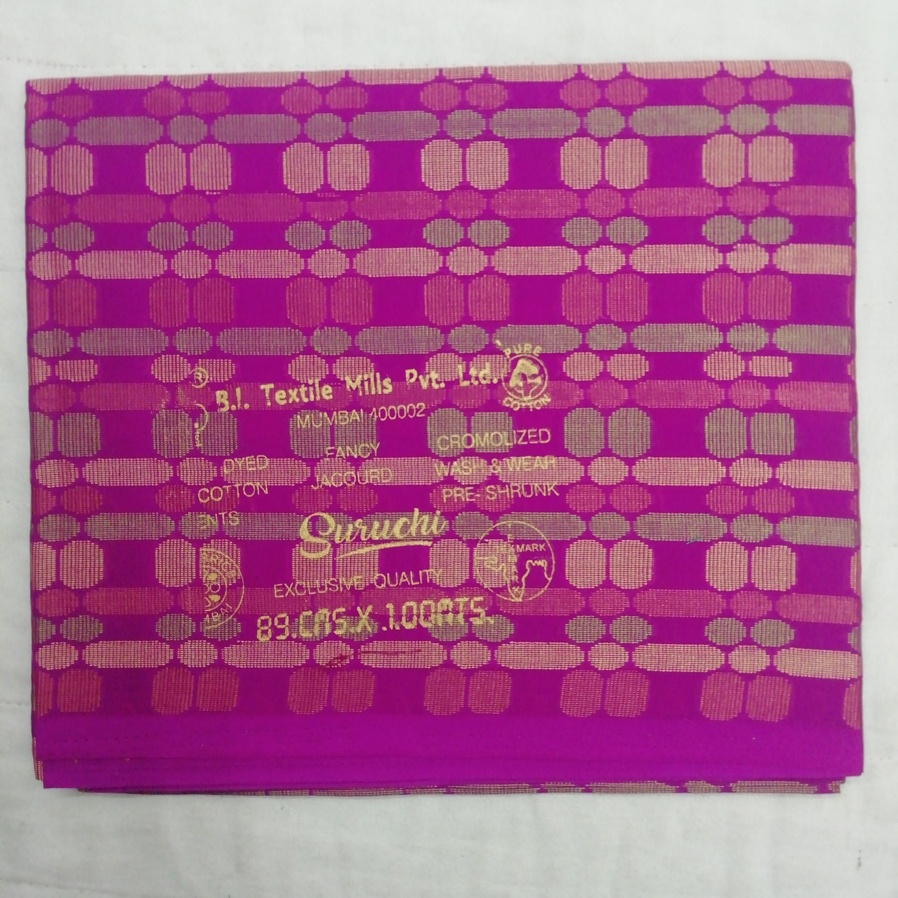 Jacquard Blouse bit 1mtr