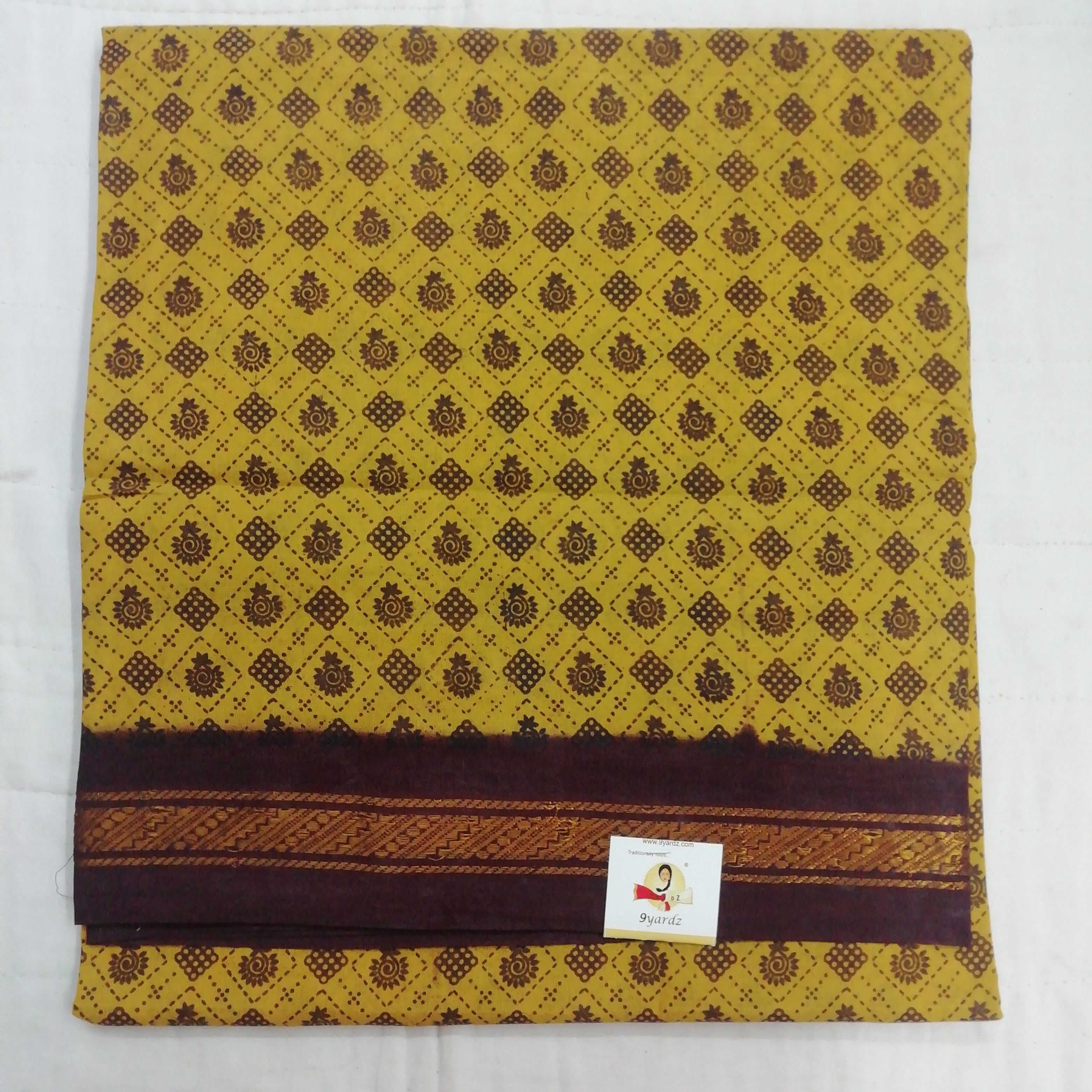 Sungudi cotton 6 yards