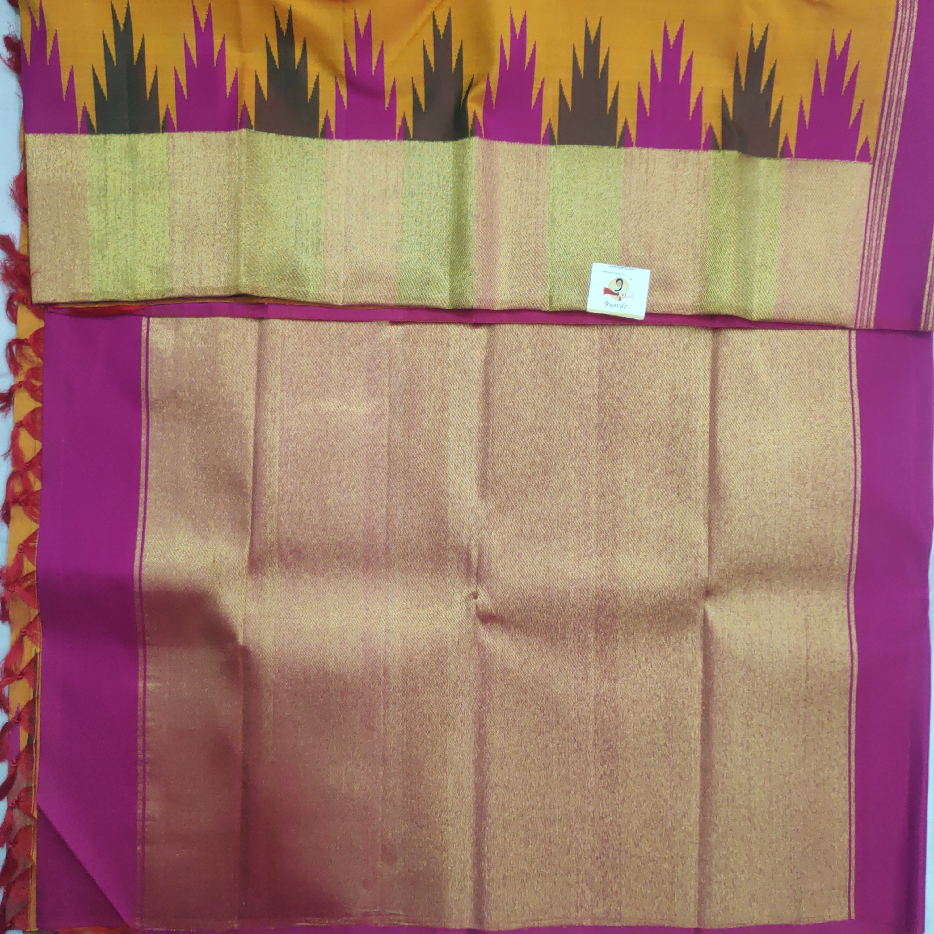 Pure silk saree- 6 yards