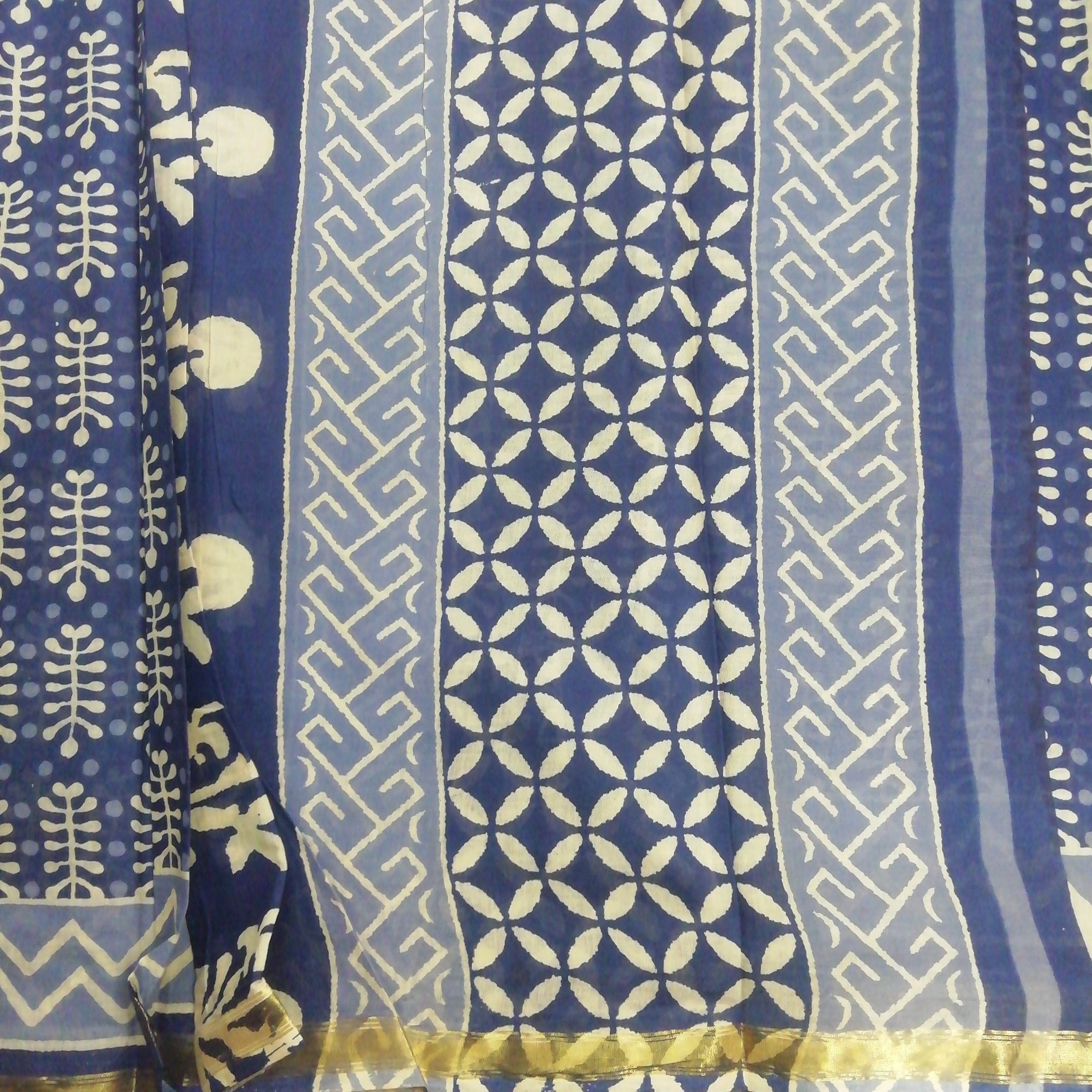 Chanderi cotton 6 yards