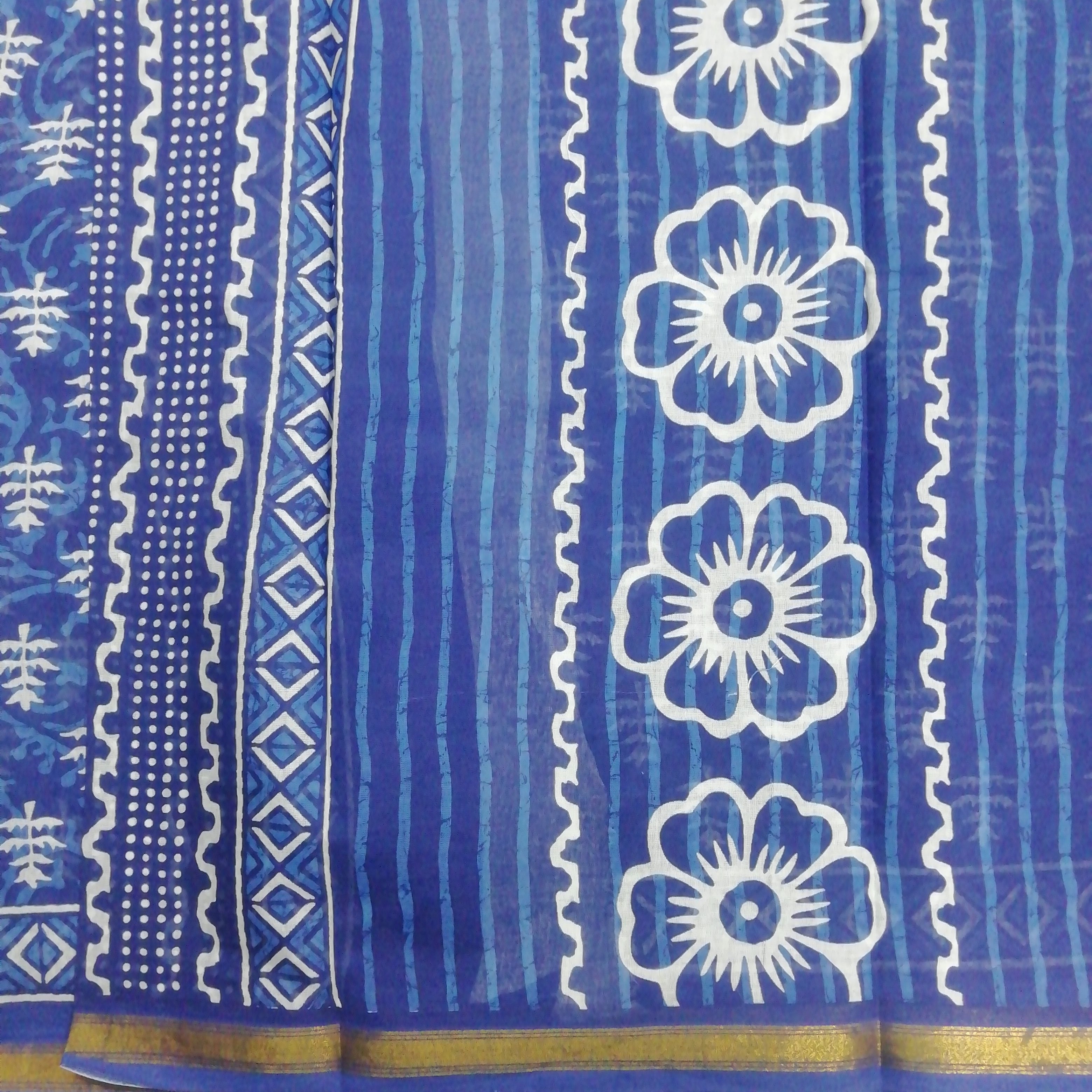 Chanderi cotton 6 yards