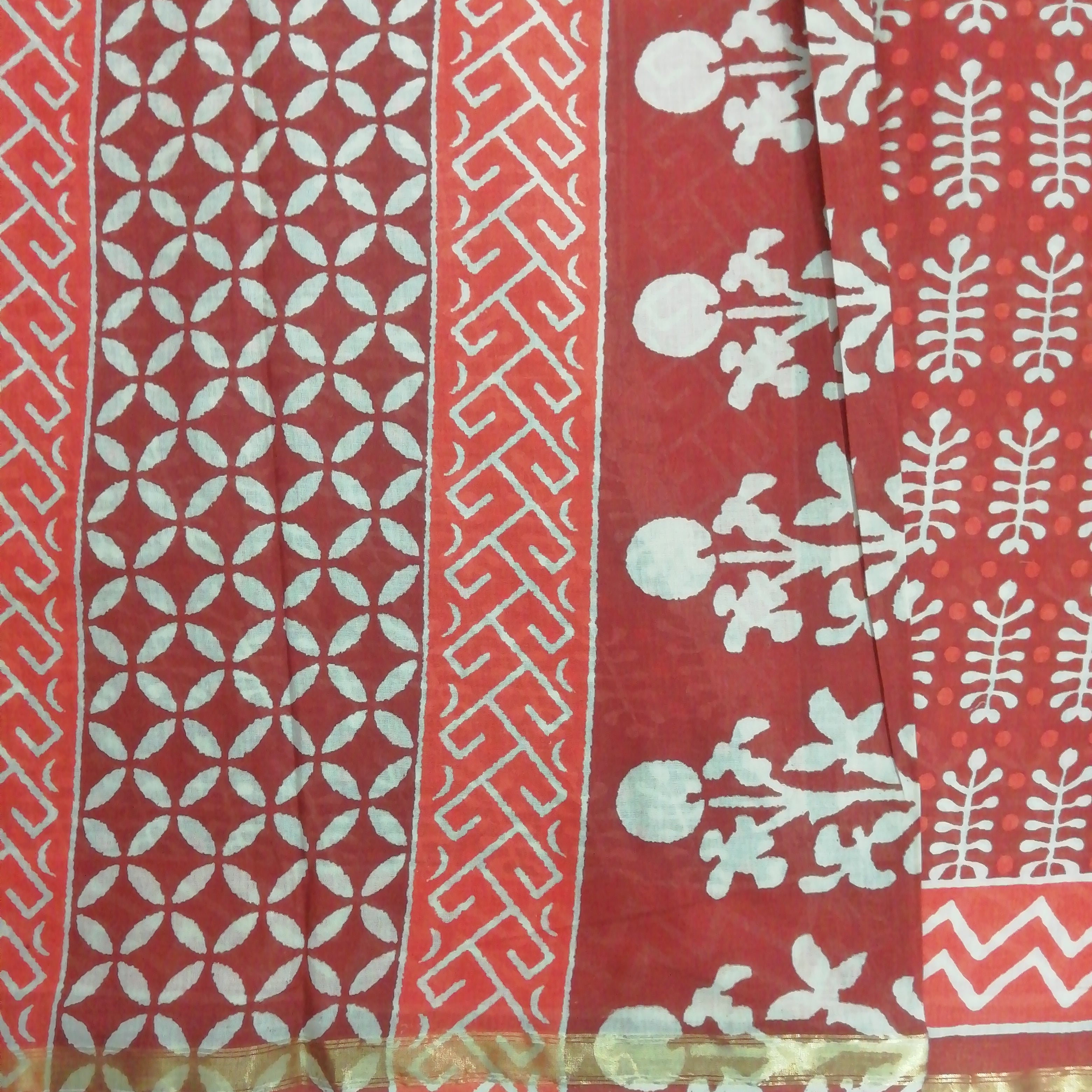 Chanderi cotton 6 yards