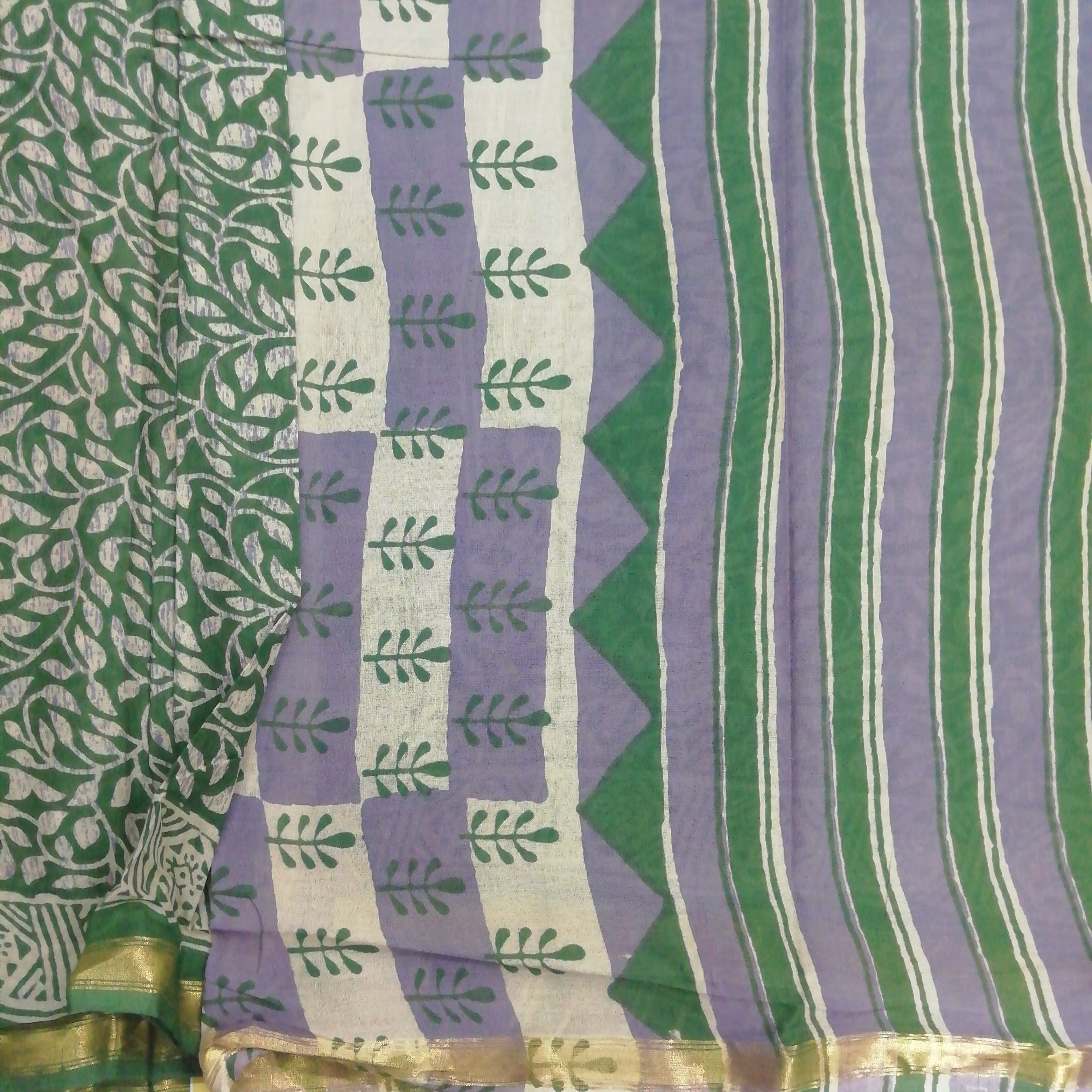Chanderi cotton 6 yards