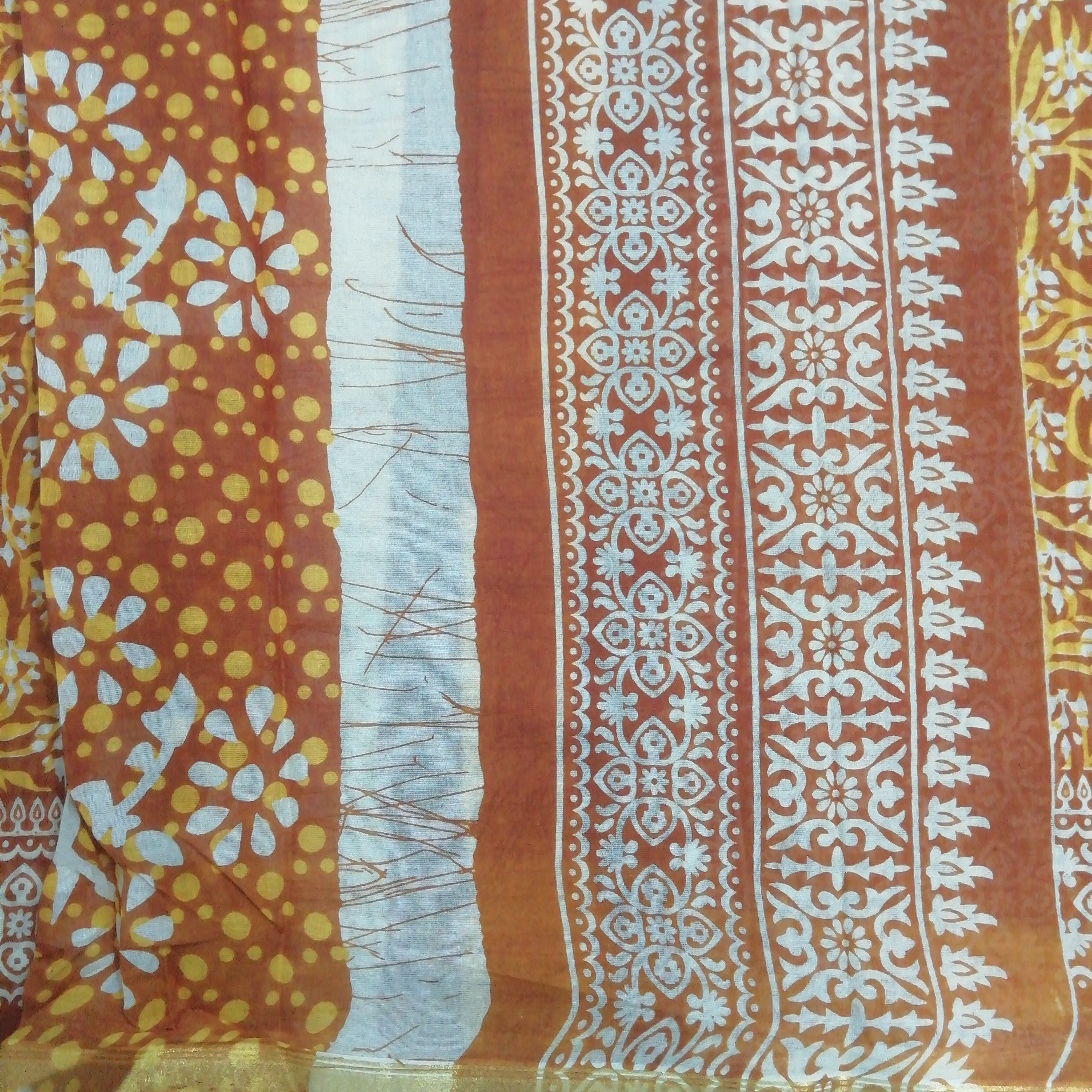 Chanderi cotton 6 yards