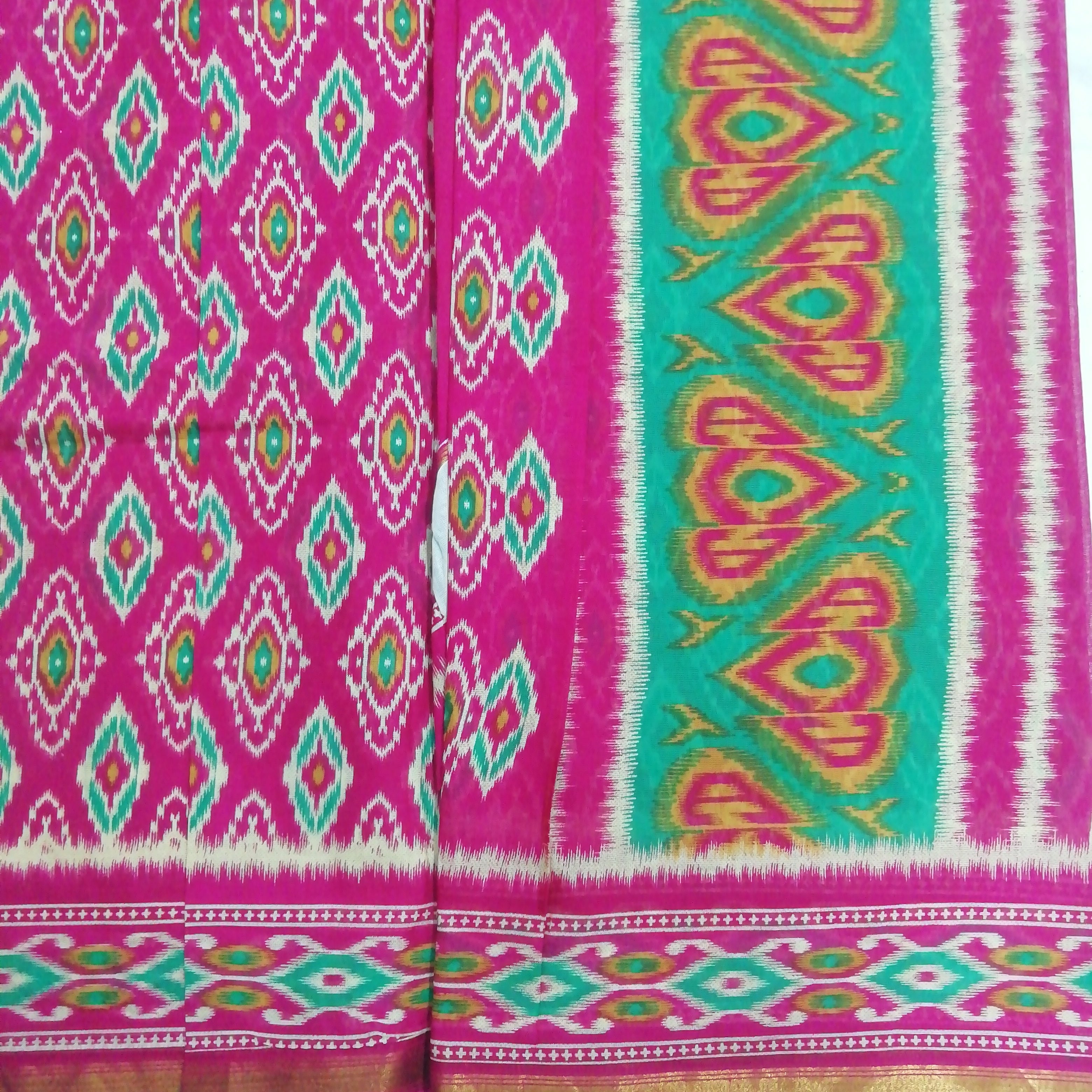 Chanderi cotton 6 yards