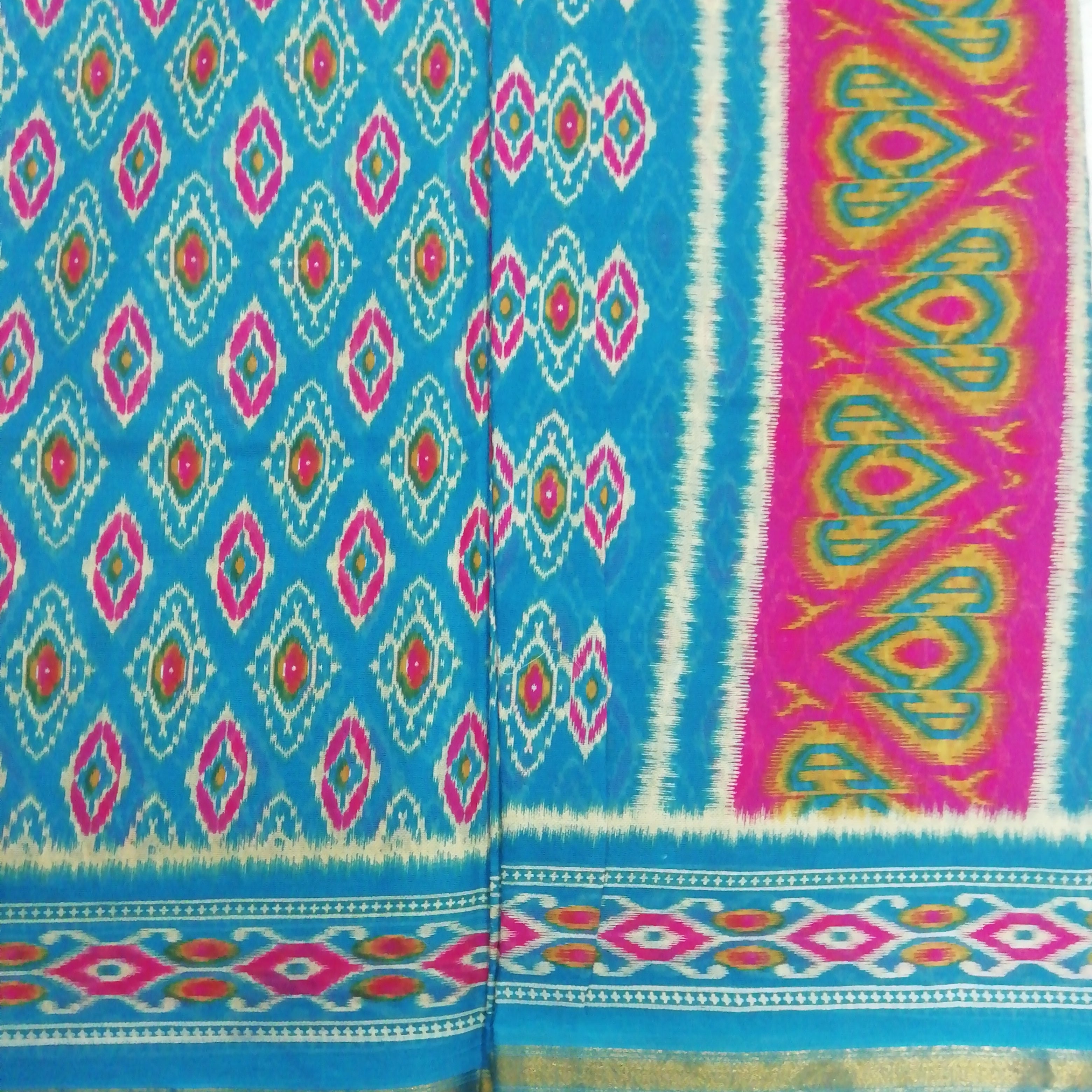 Chanderi cotton 6 yards