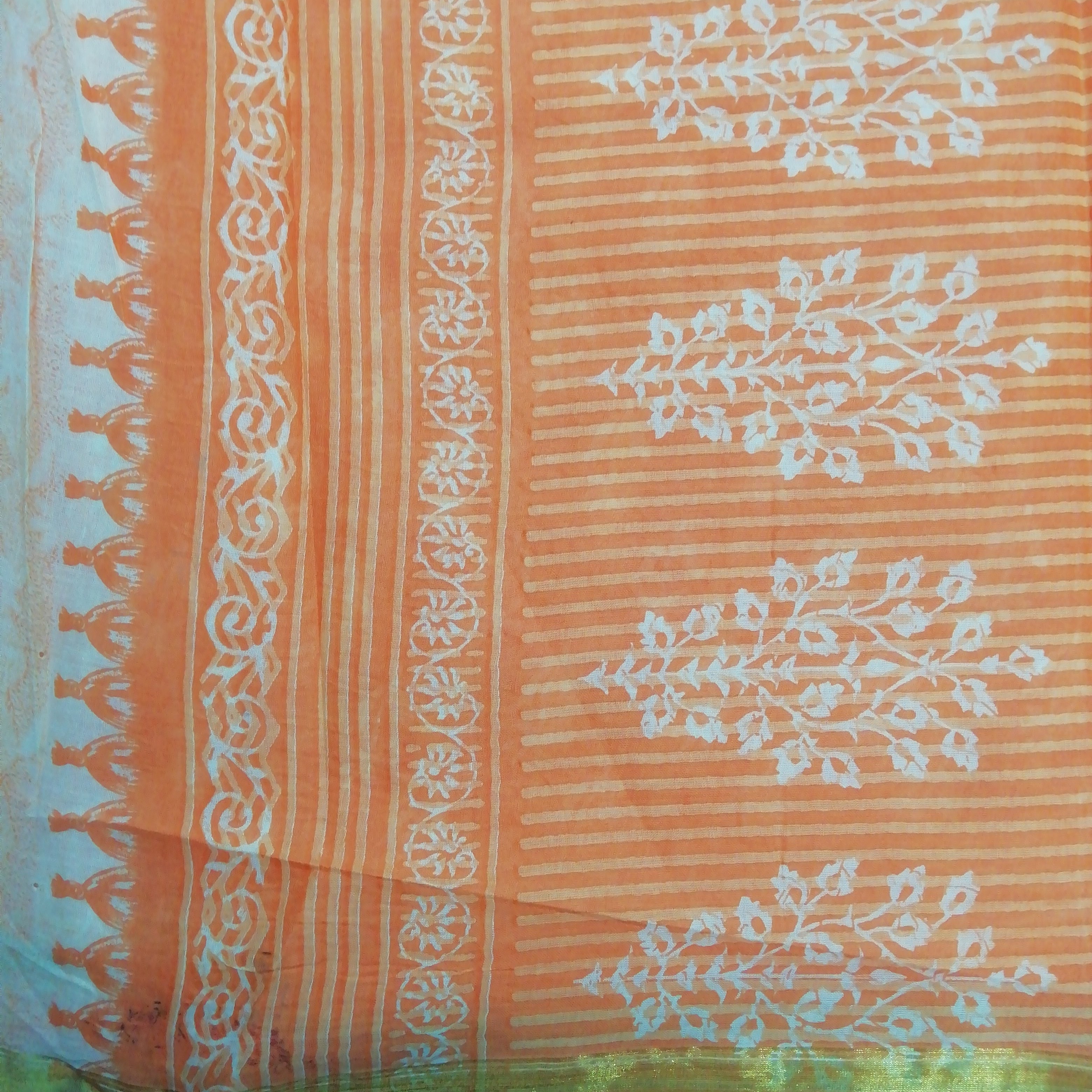 Chanderi cotton 6 yards