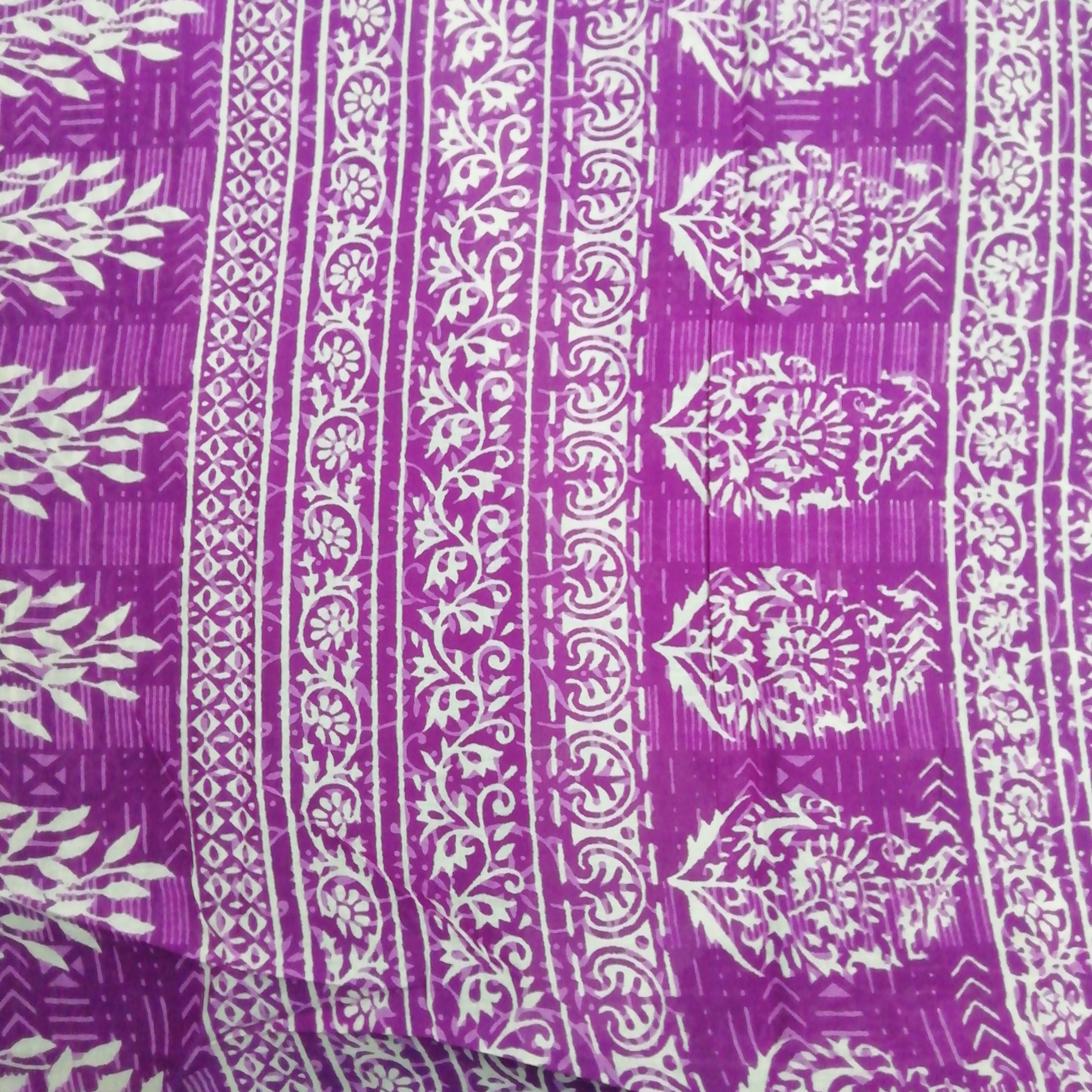 Sanganeri cotton 6 yards