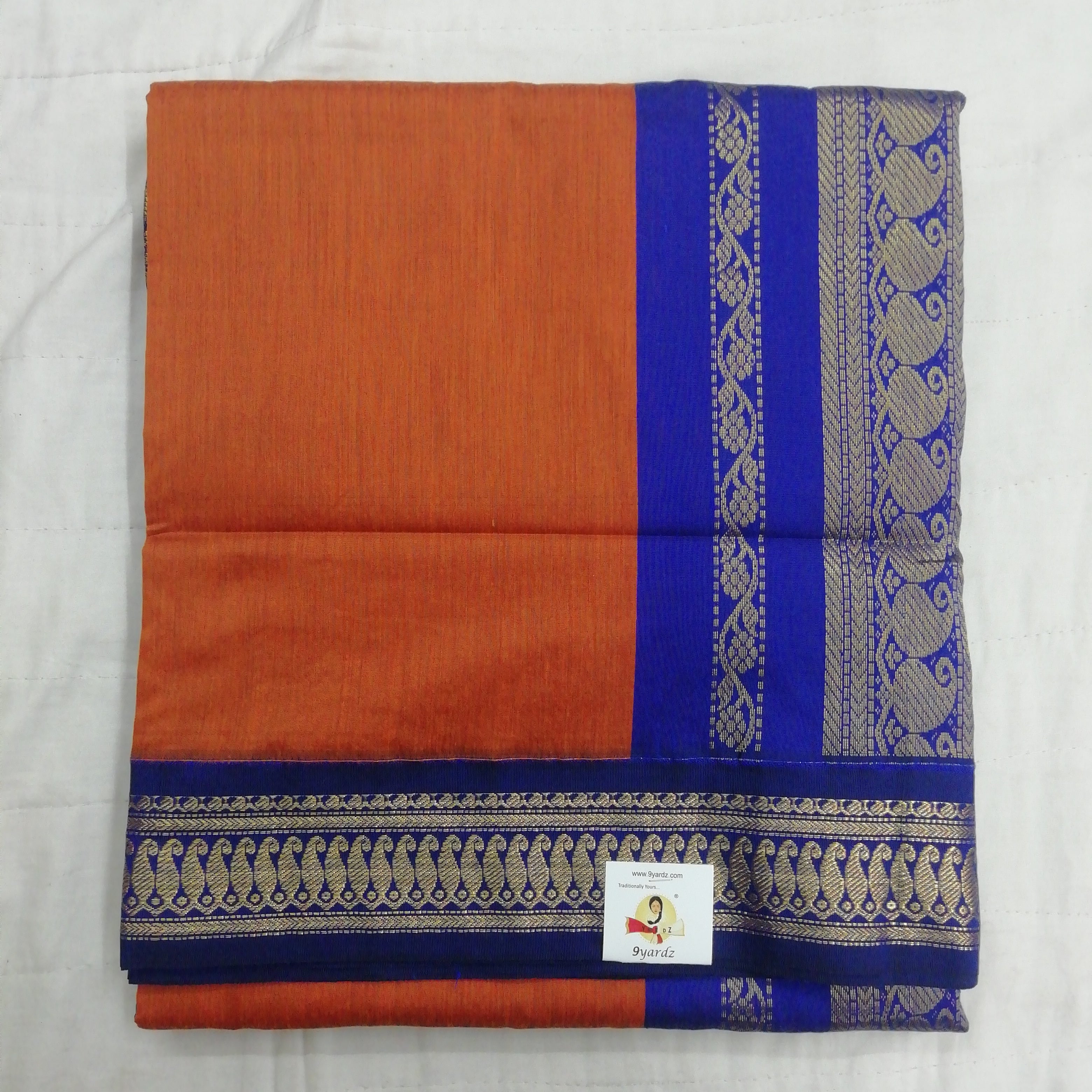 Kalyani Cotton 9 metres/ 10 yards approx madisar