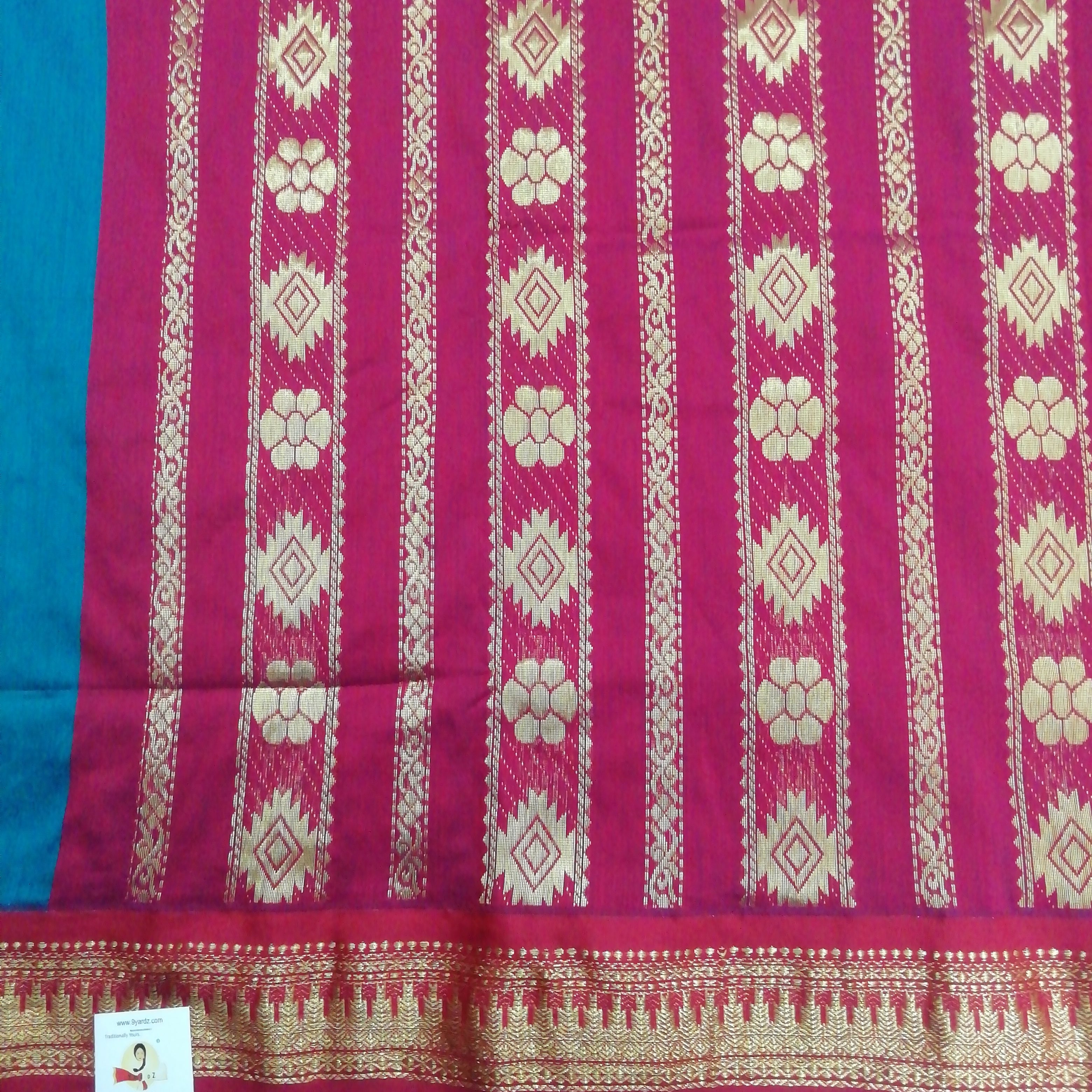 Kalyani Cotton 9 metres/ 10 yards approx madisar