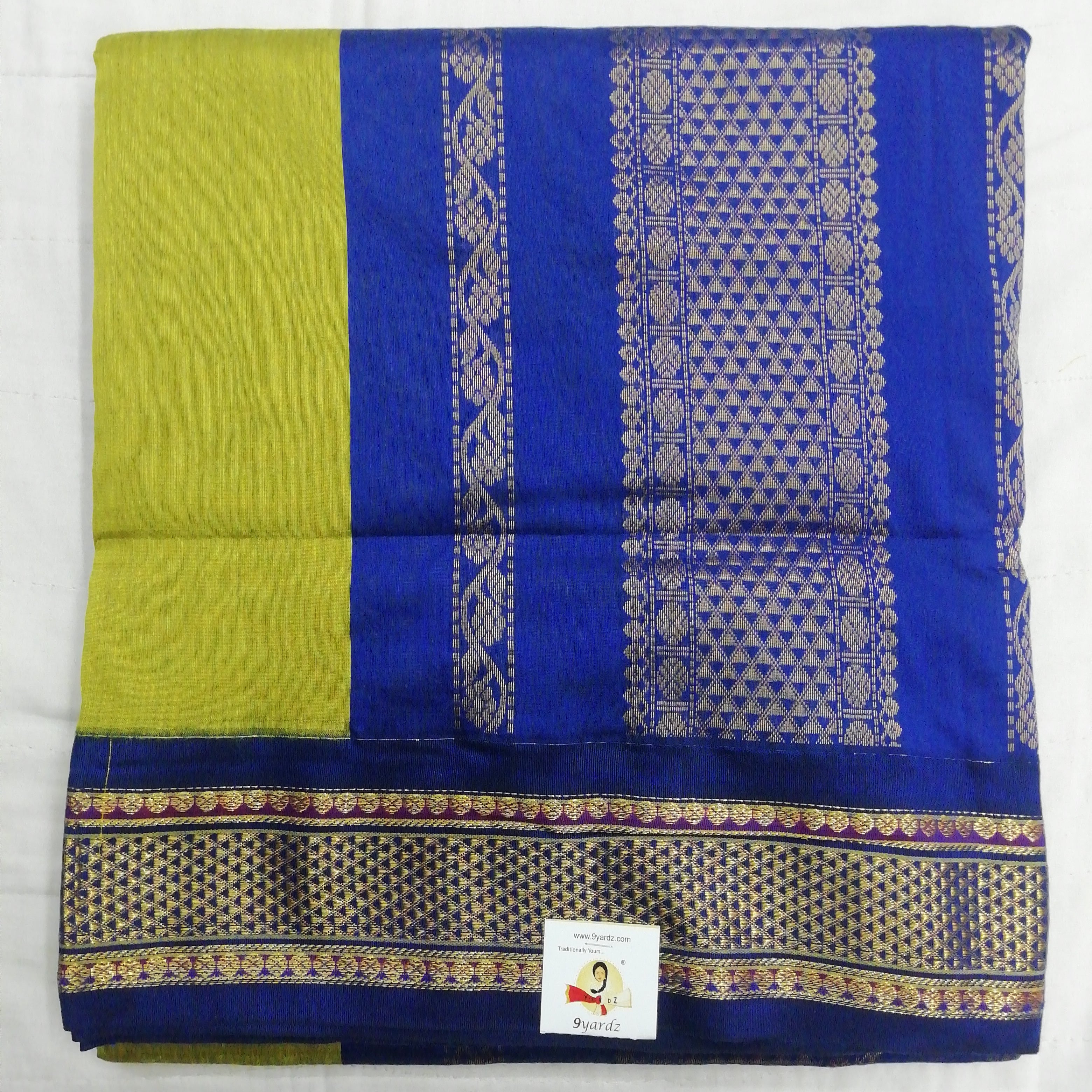 Kalyani Cotton 9 metres/ 10 yards approx madisar