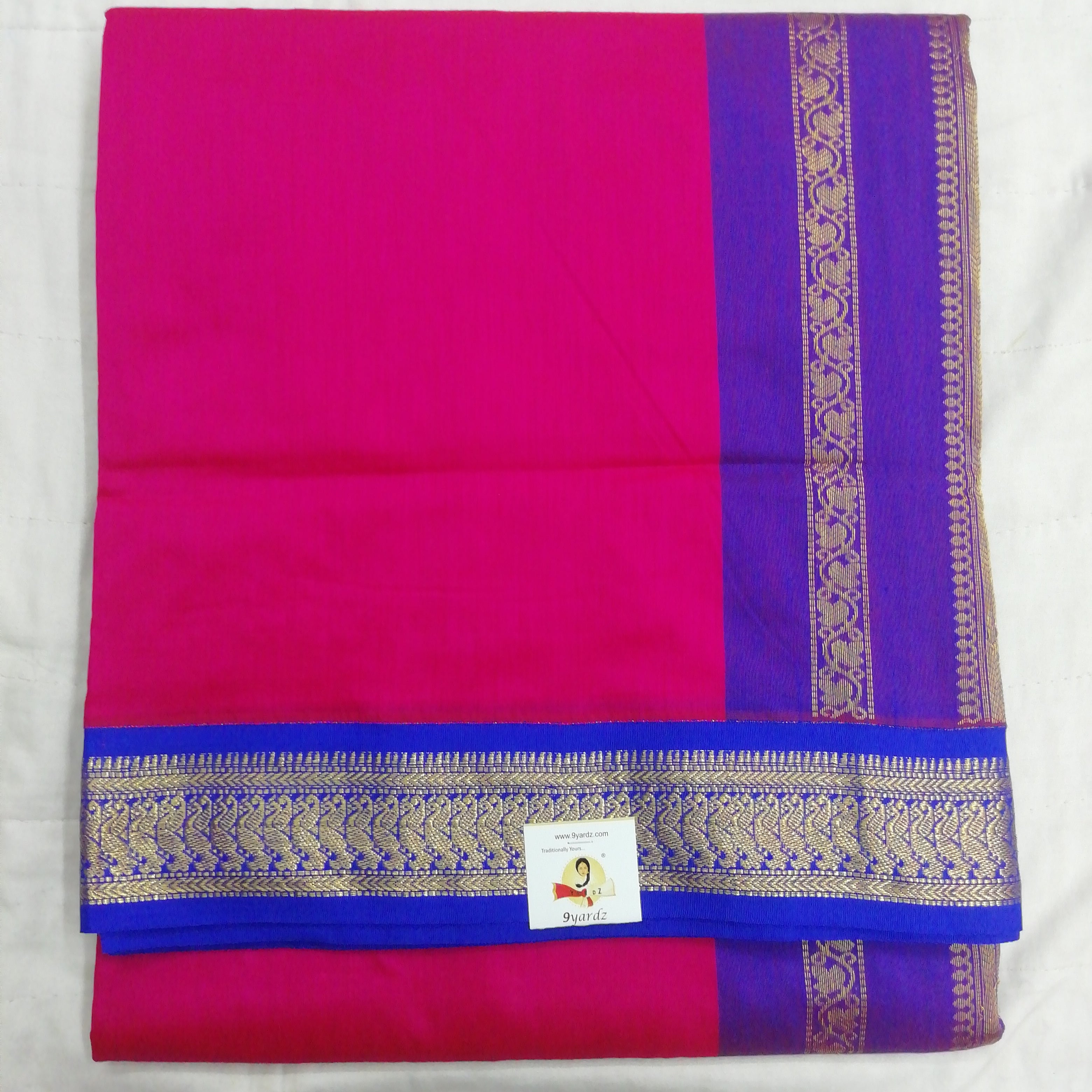 Kalyani Cotton 9 metres/ 10 yards approx madisar