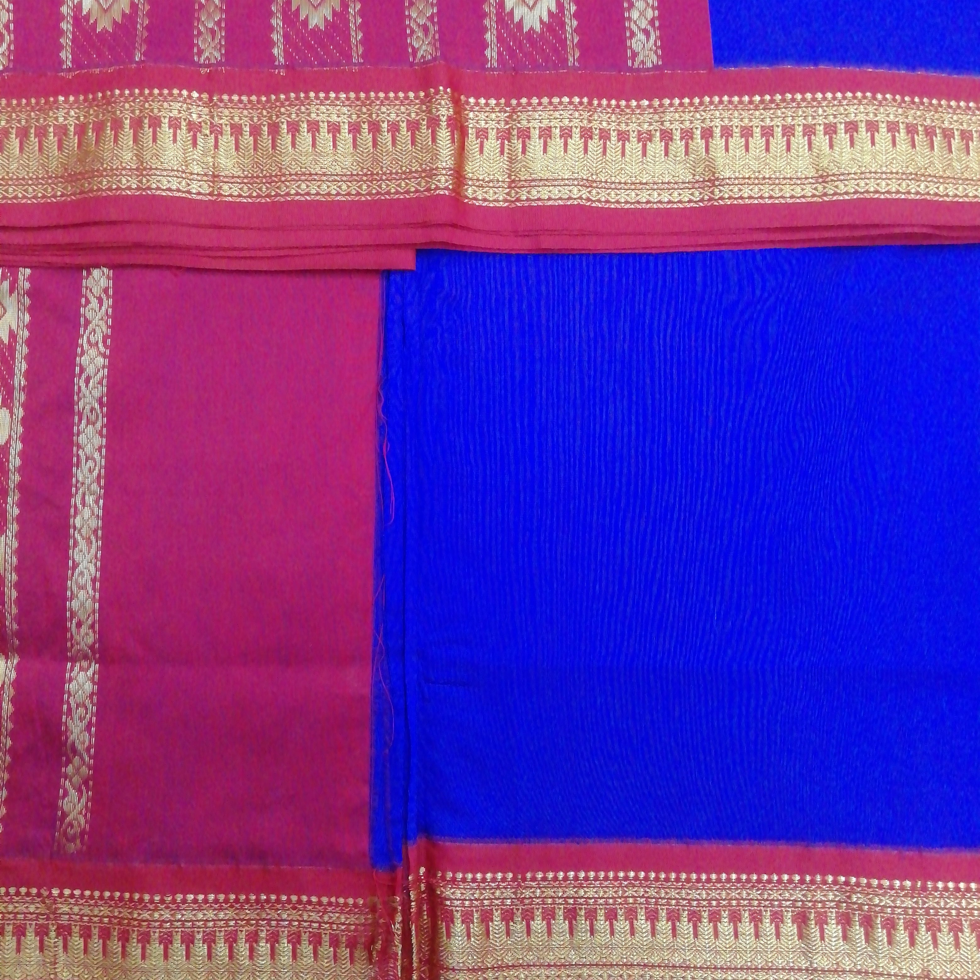 Kalyani Cotton 9 metres/ 10 yards approx madisar