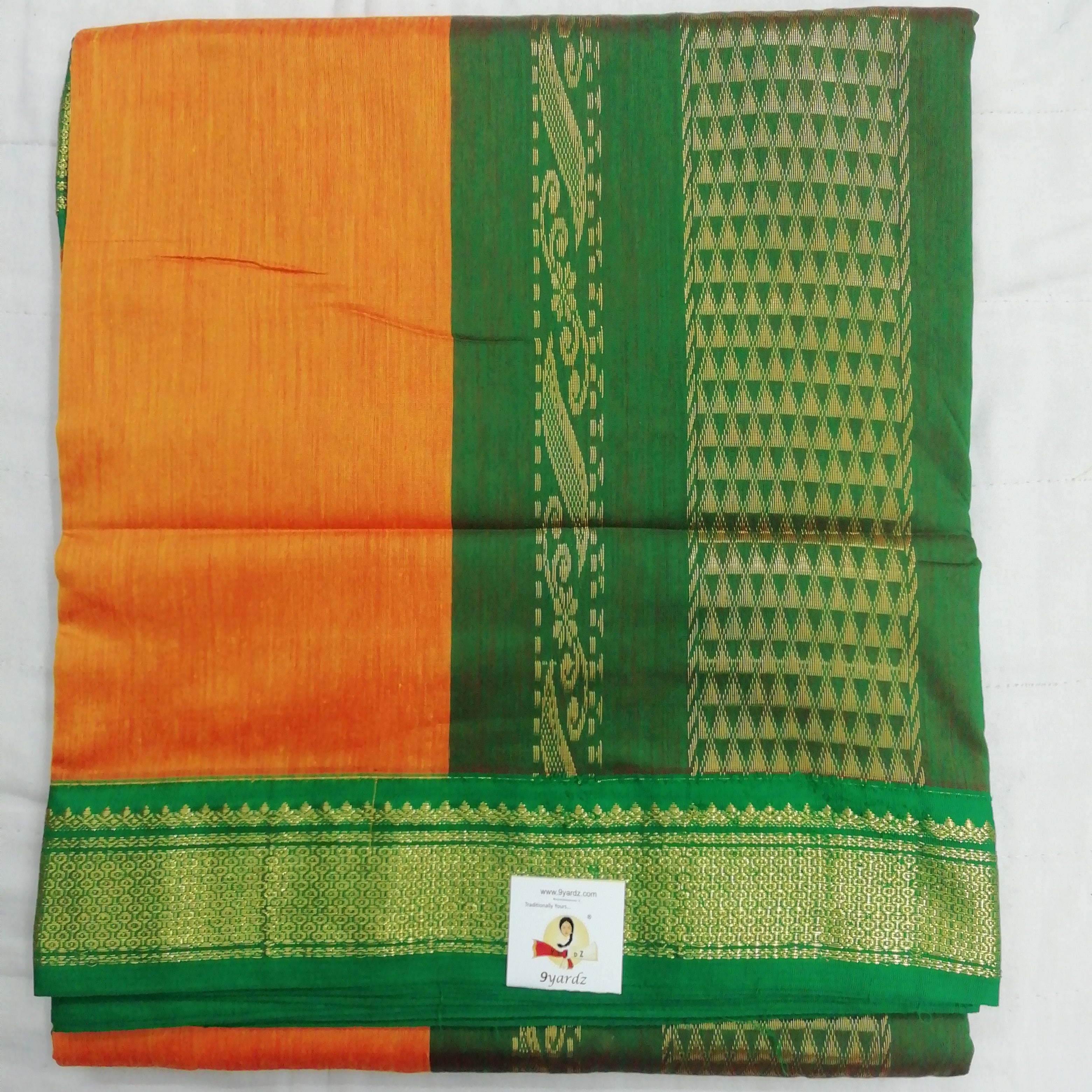 Kalyani Cotton 9 metres/ 10 yards approx madisar