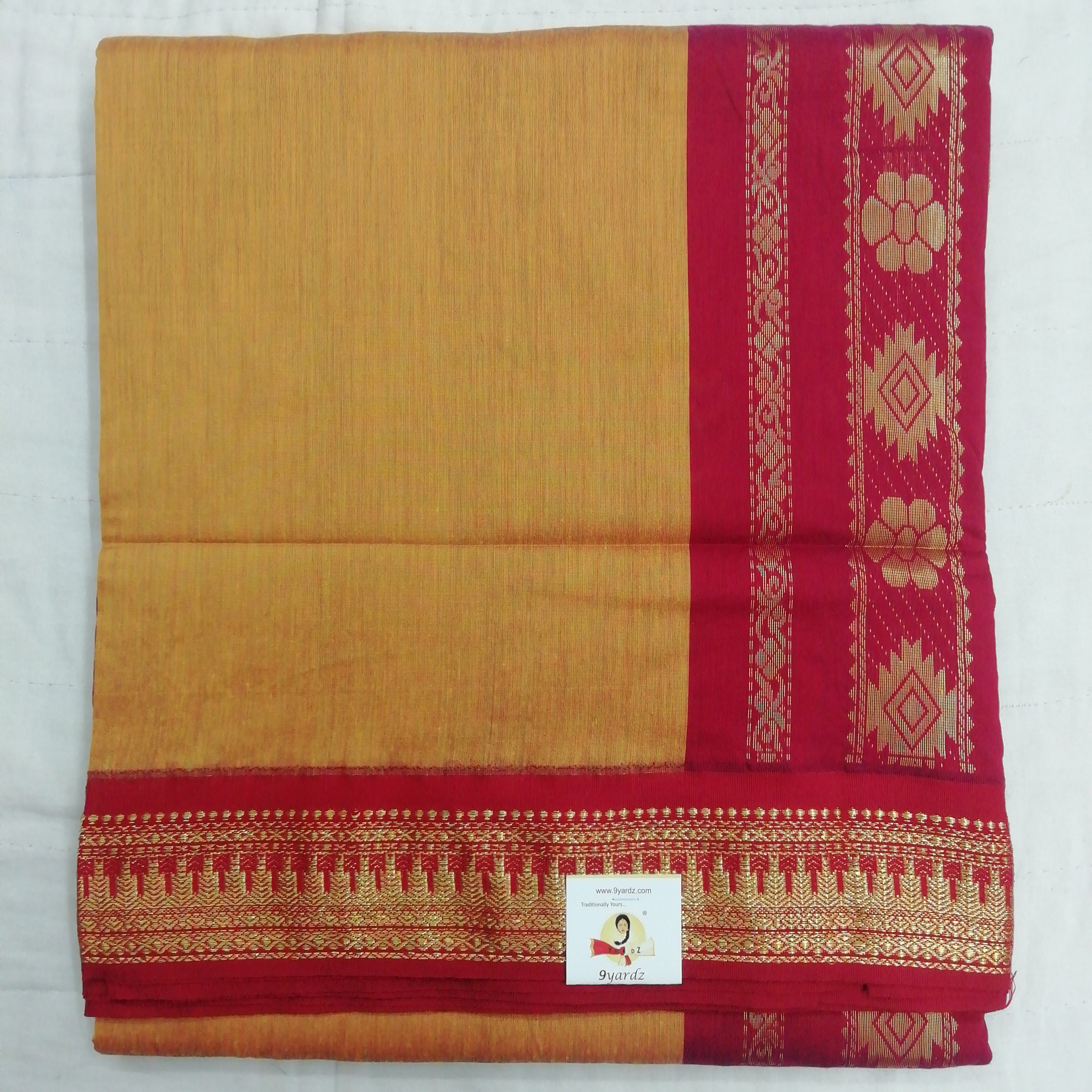 Kalyani Cotton 9 metres/ 10 yards approx madisar