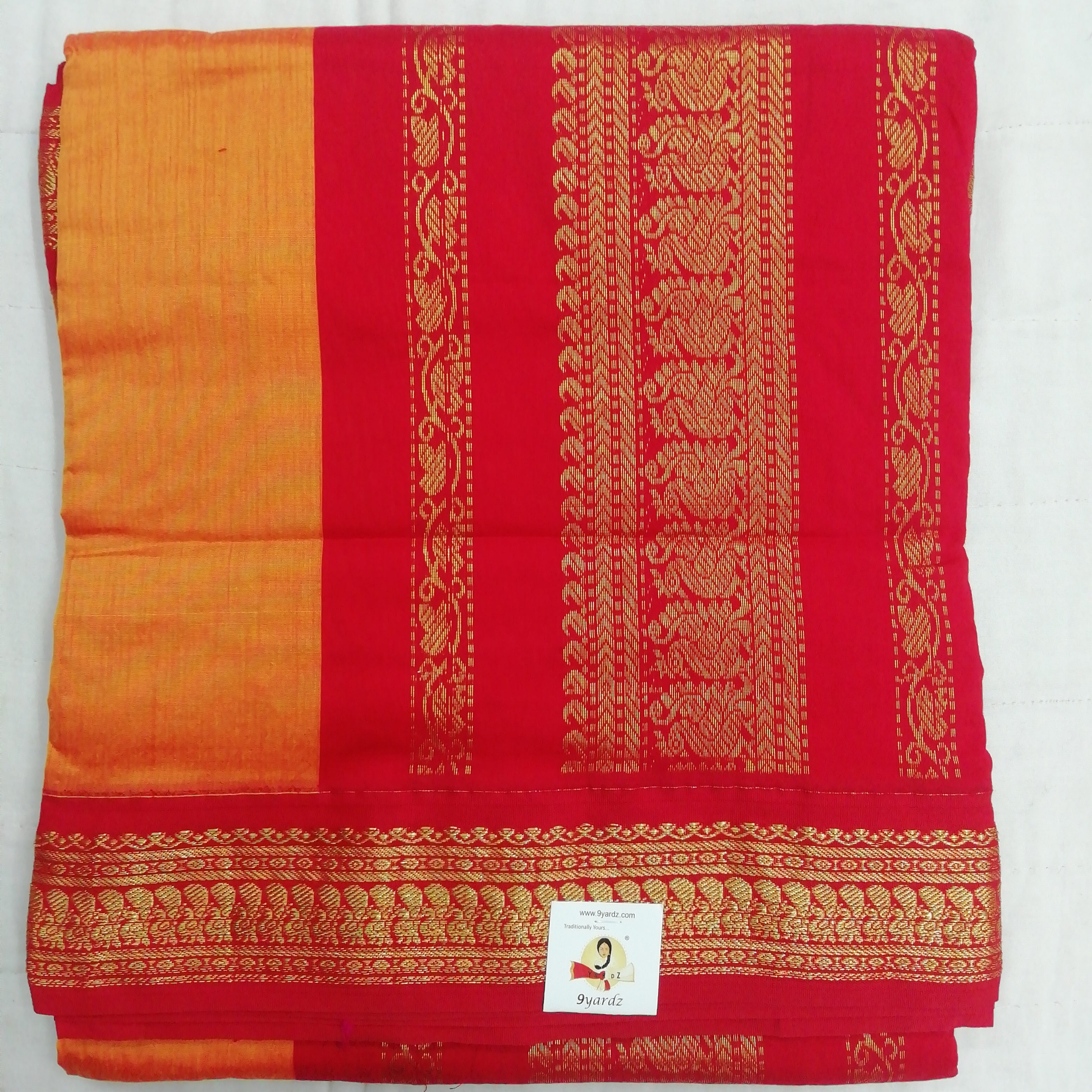 Kalyani Cotton 9 metres/ 10 yards approx Madisar