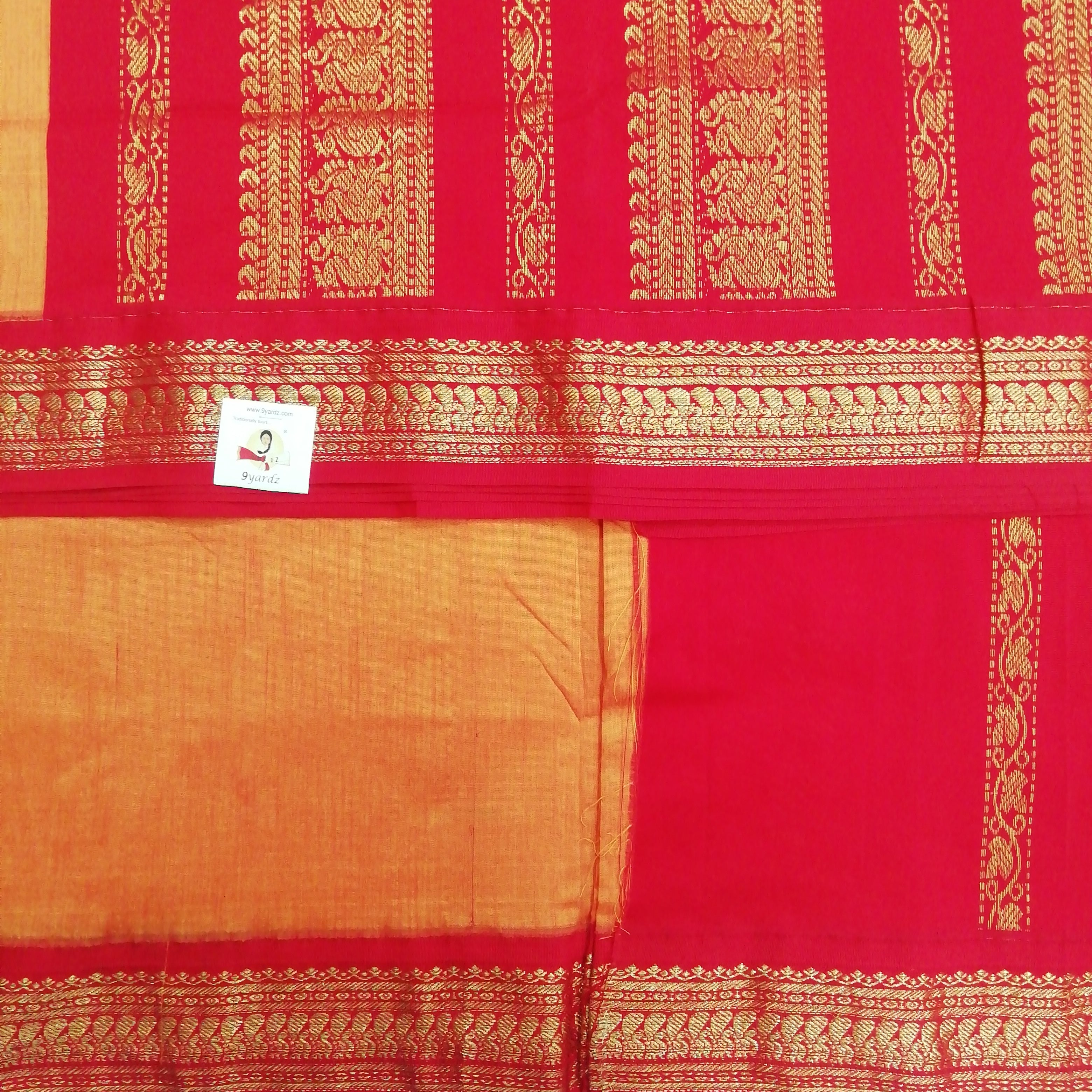 Kalyani Cotton 9 metres/ 10 yards approx Madisar