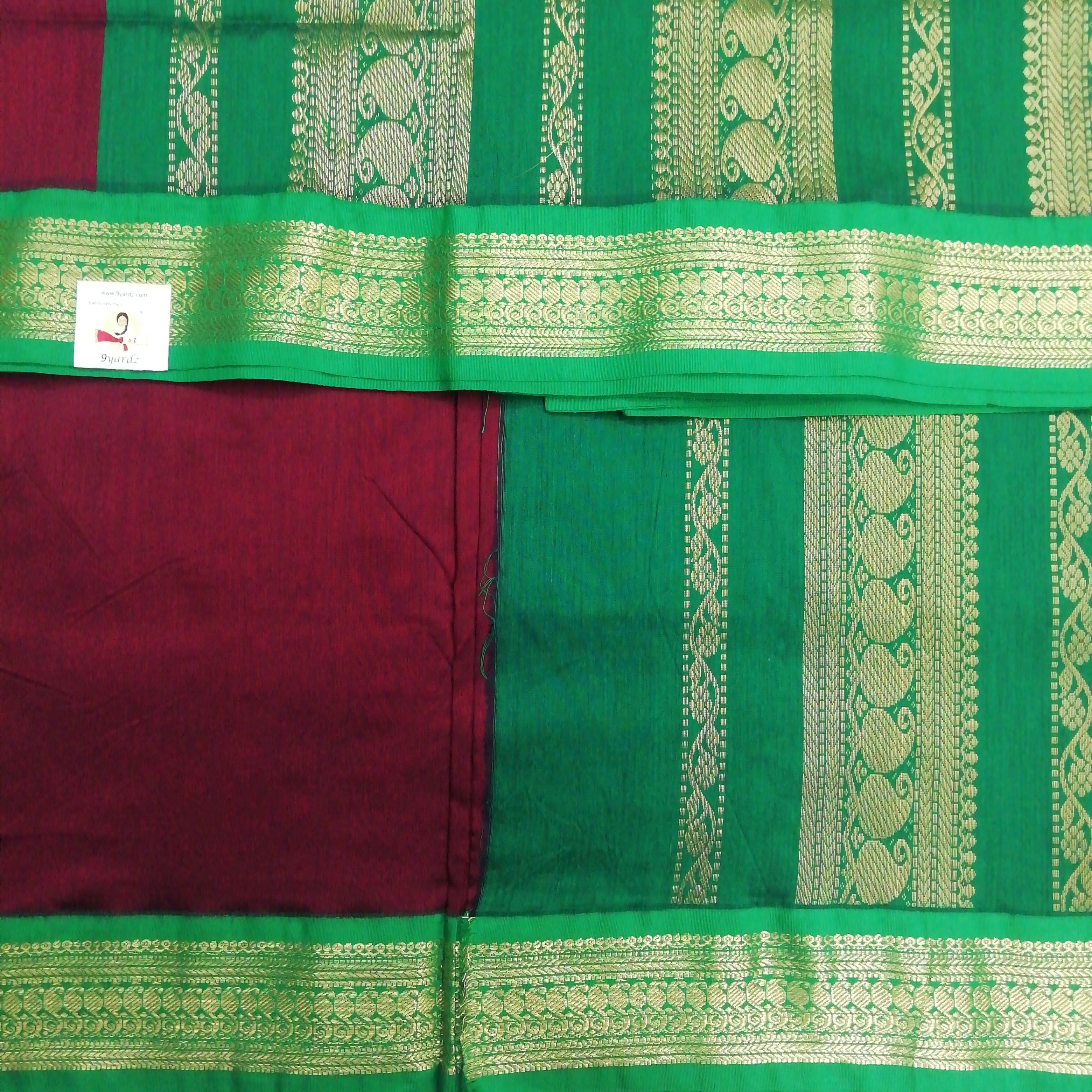 Kalyani Cotton 9 metres/ 10 yards approx Madisar