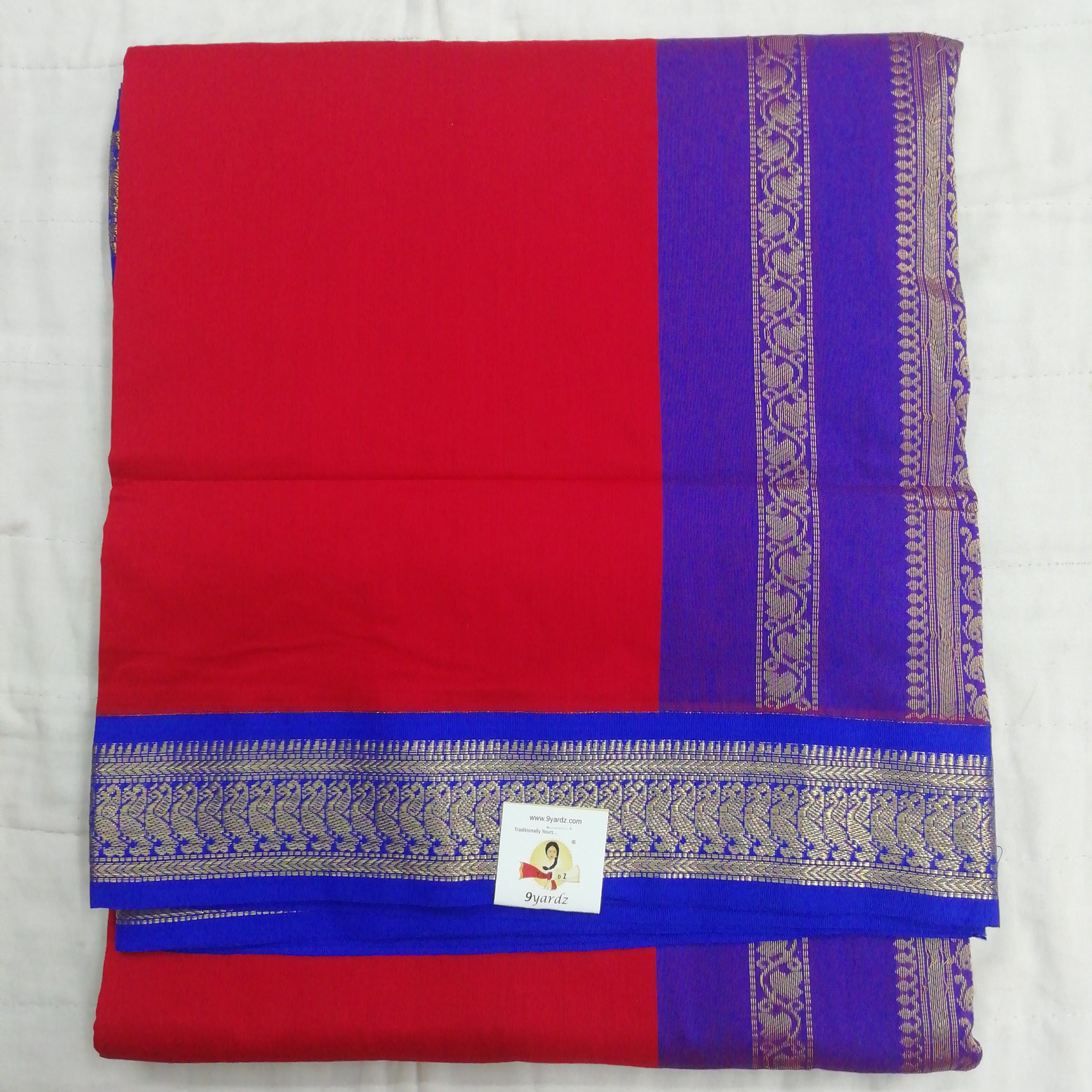Kalyani Cotton 9 metres/ 10 yards approx Madisar