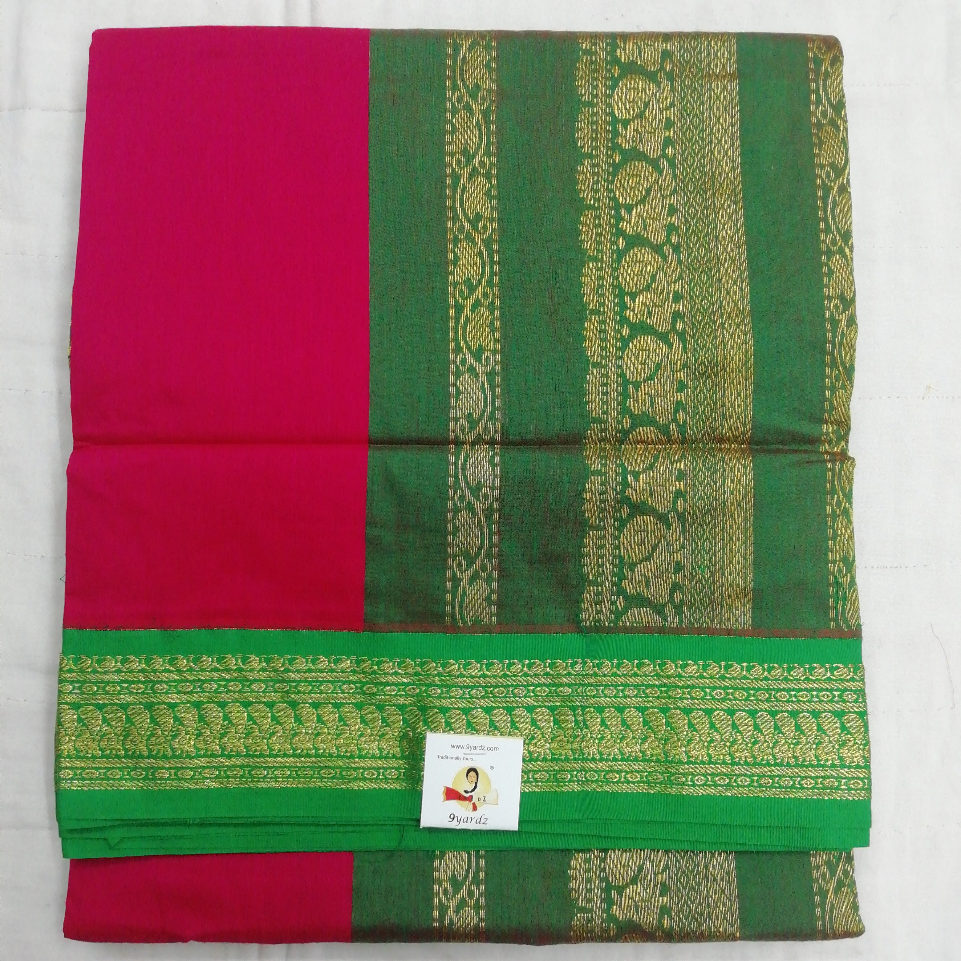 Kalyani Cotton 9 metres/ 10 yards approx Madisar