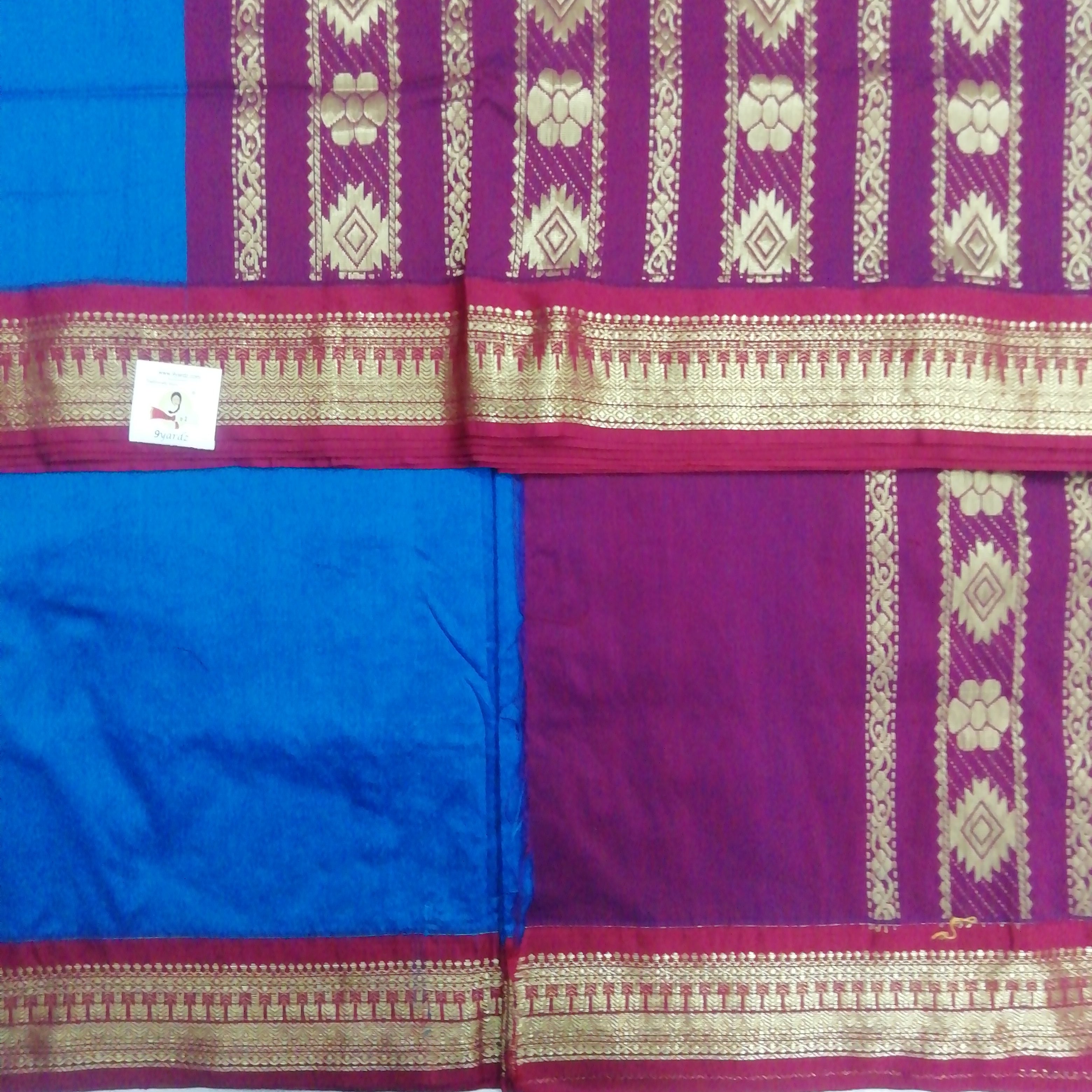 Kalyani Cotton 9 metres/ 10 yards approx Madisar