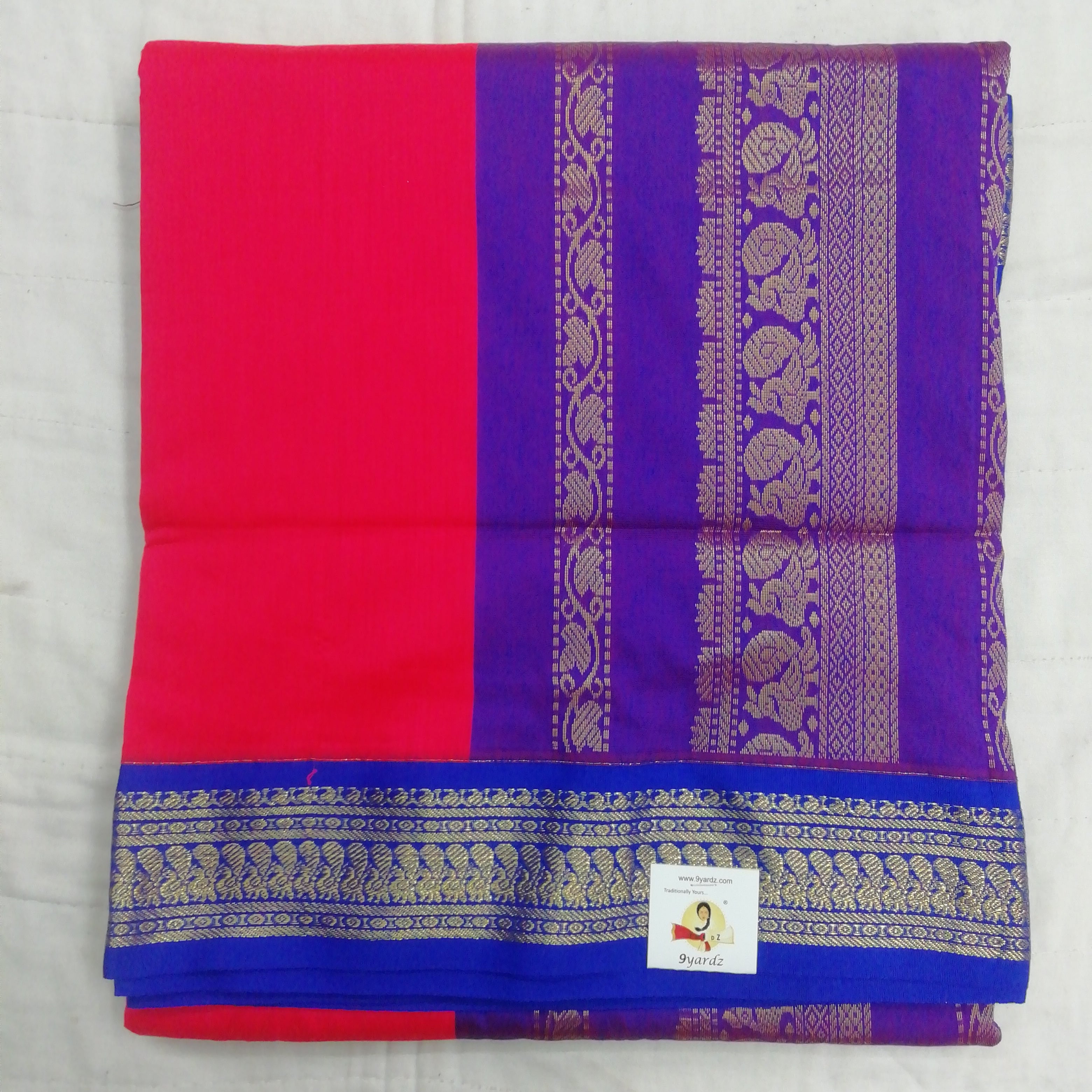 Kalyani Cotton 9 metres/ 10 yards approx Madisar